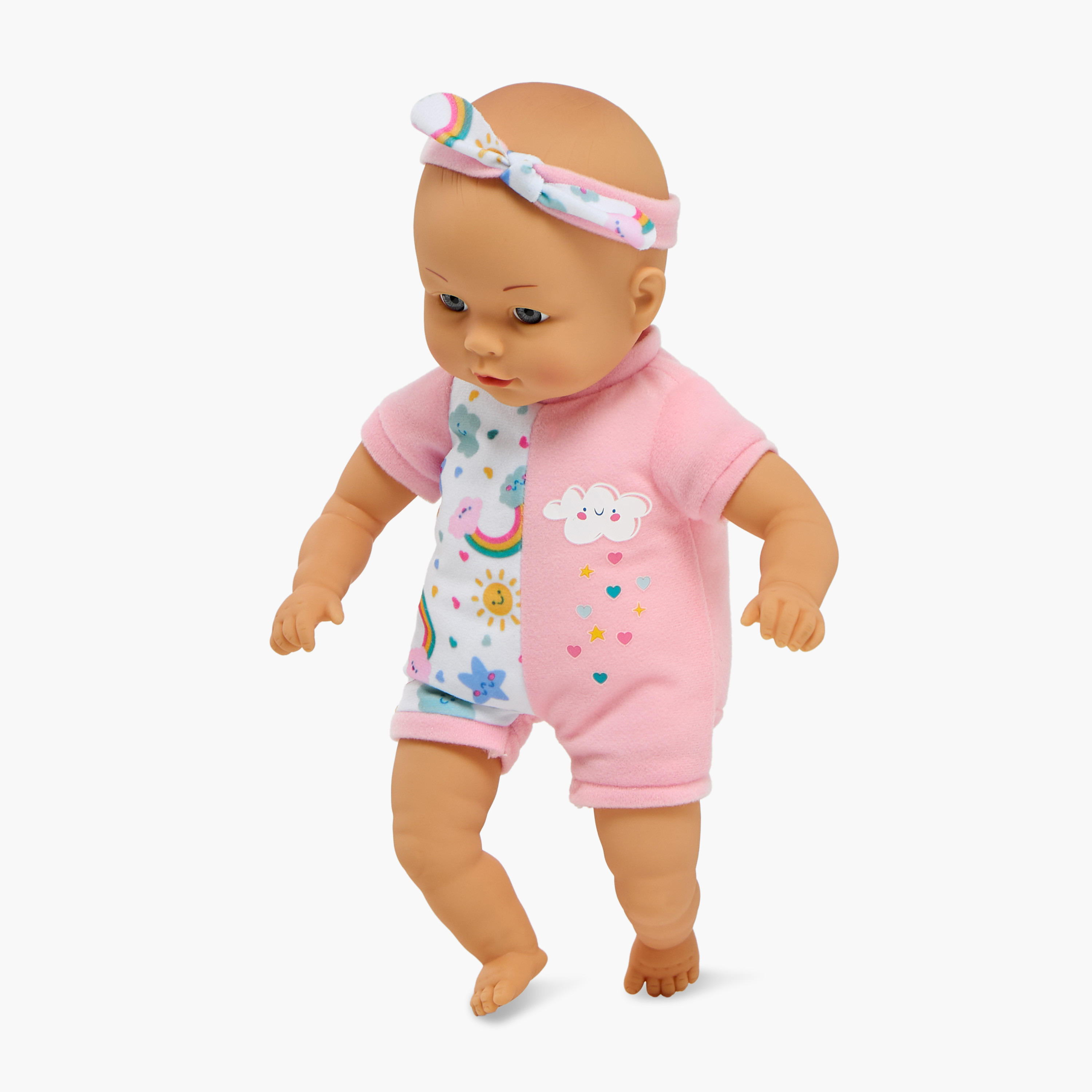 Rainbow Print Baby Doll Walker Set - 36 cm-toys-dollsandplaysets-dollplaysets-image-2