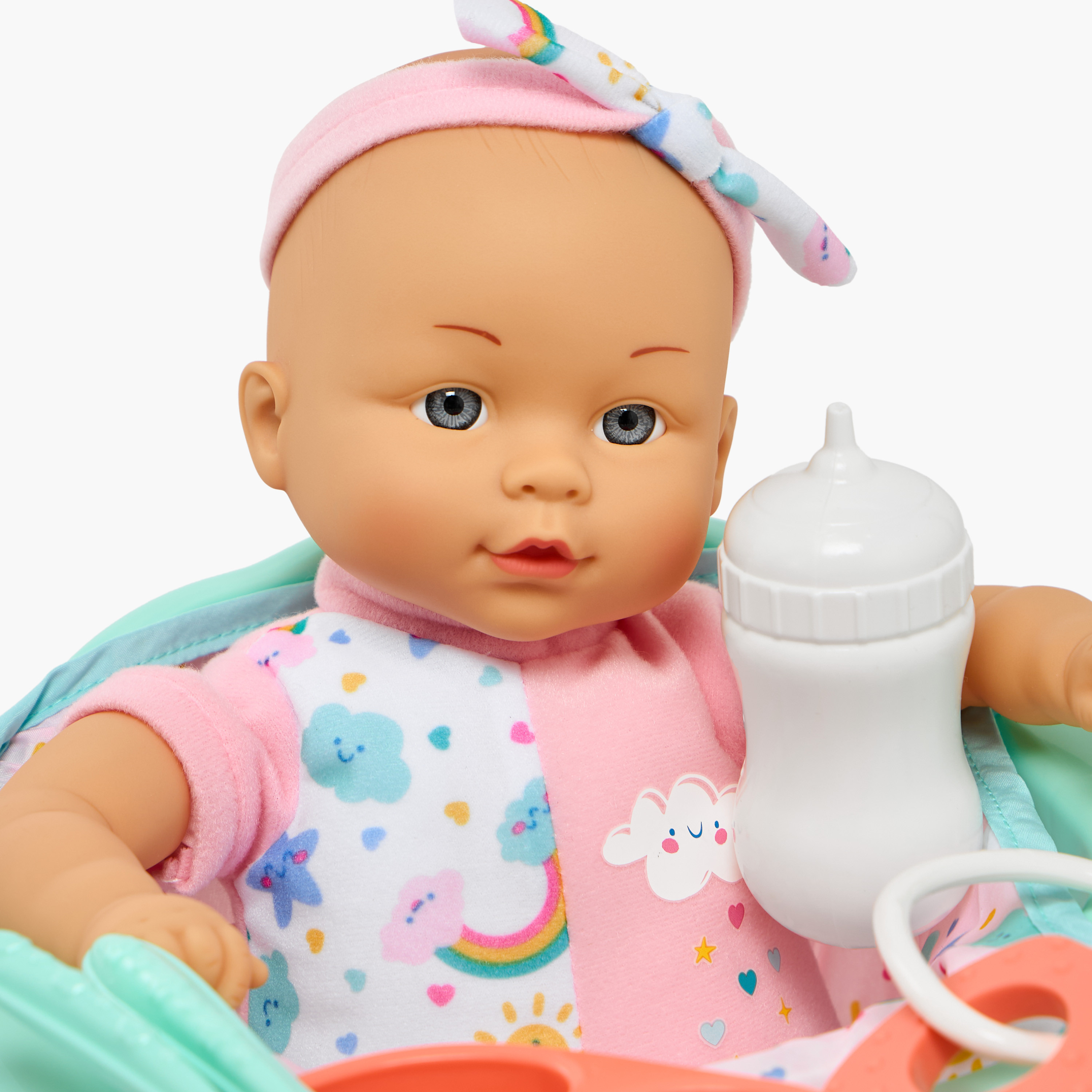 Rainbow Print Baby Doll Walker Set - 36 cm-toys-dollsandplaysets-dollplaysets-image-6