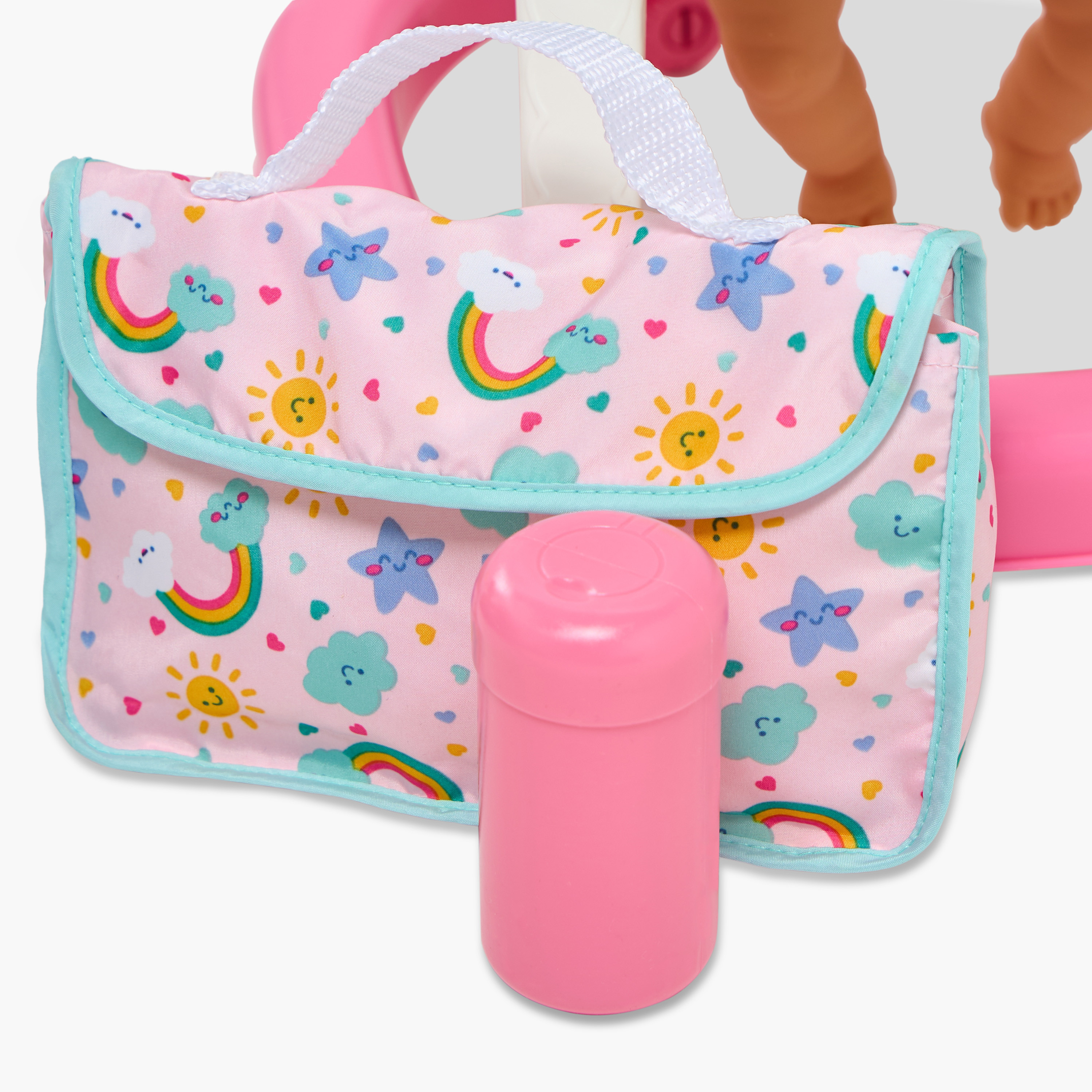 Rainbow Print Baby Doll Walker Set - 36 cm-toys-dollsandplaysets-dollplaysets-image-8