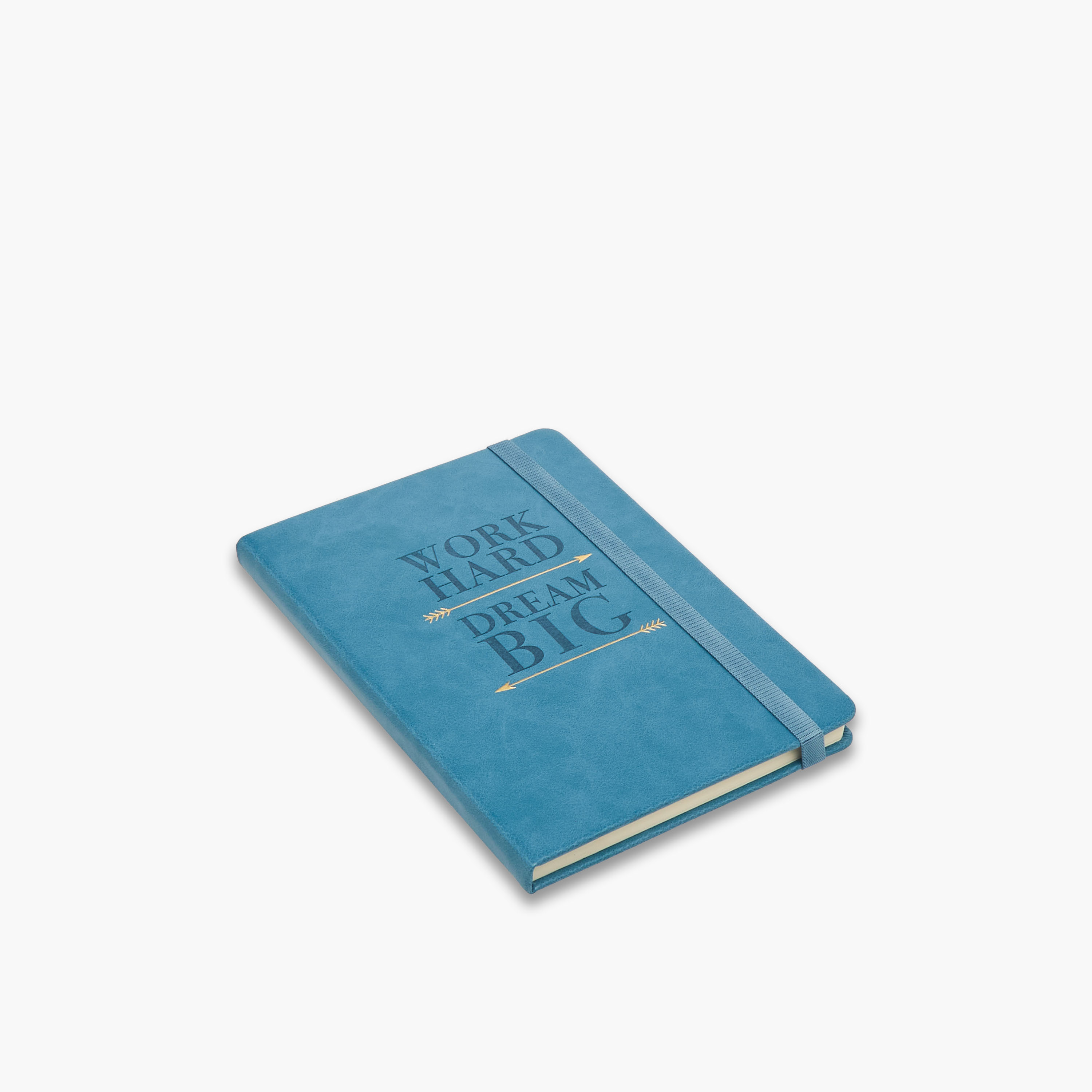 Slogan Print 96-Page Hard Cover Ruled Notebook-school-stationery-notebooks-image-1