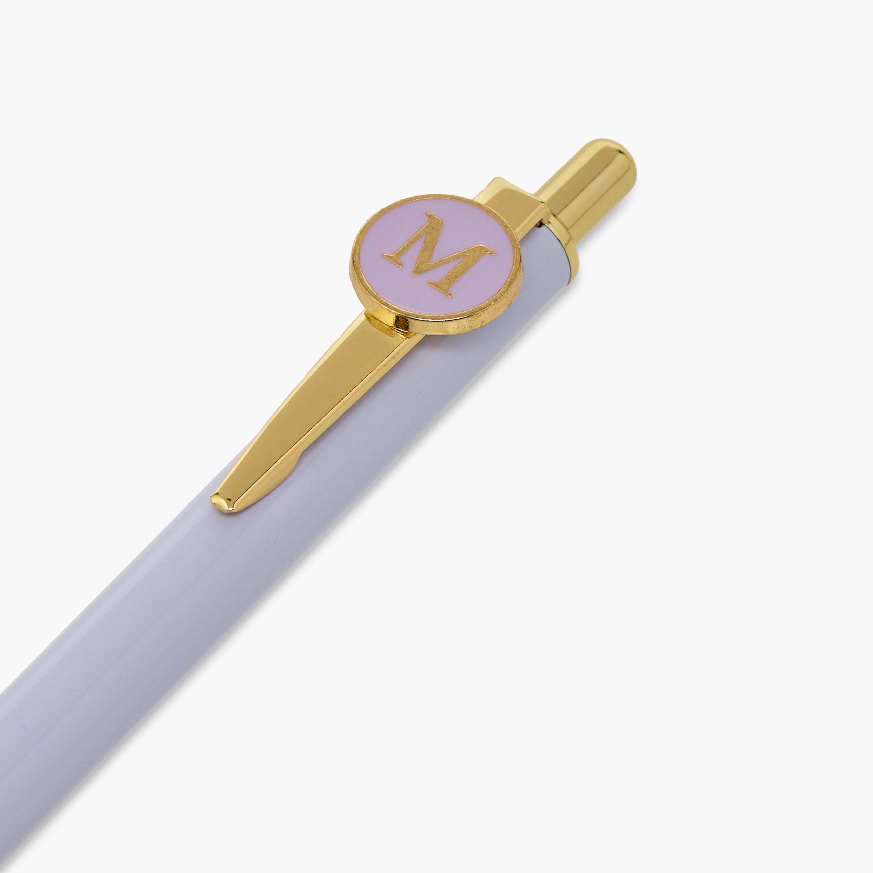 Metal Ball Pen with Initial Print-school-stationery-pensandpencils-image-3
