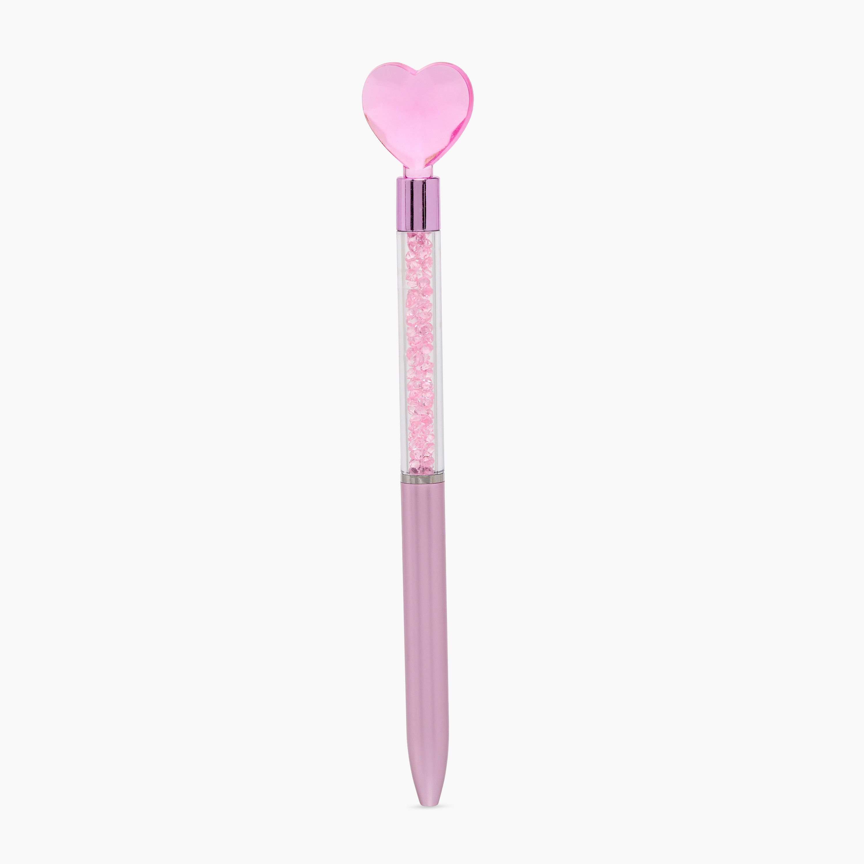 Heart Click Ball Pen-school-stationery-pensandpencils-image-1