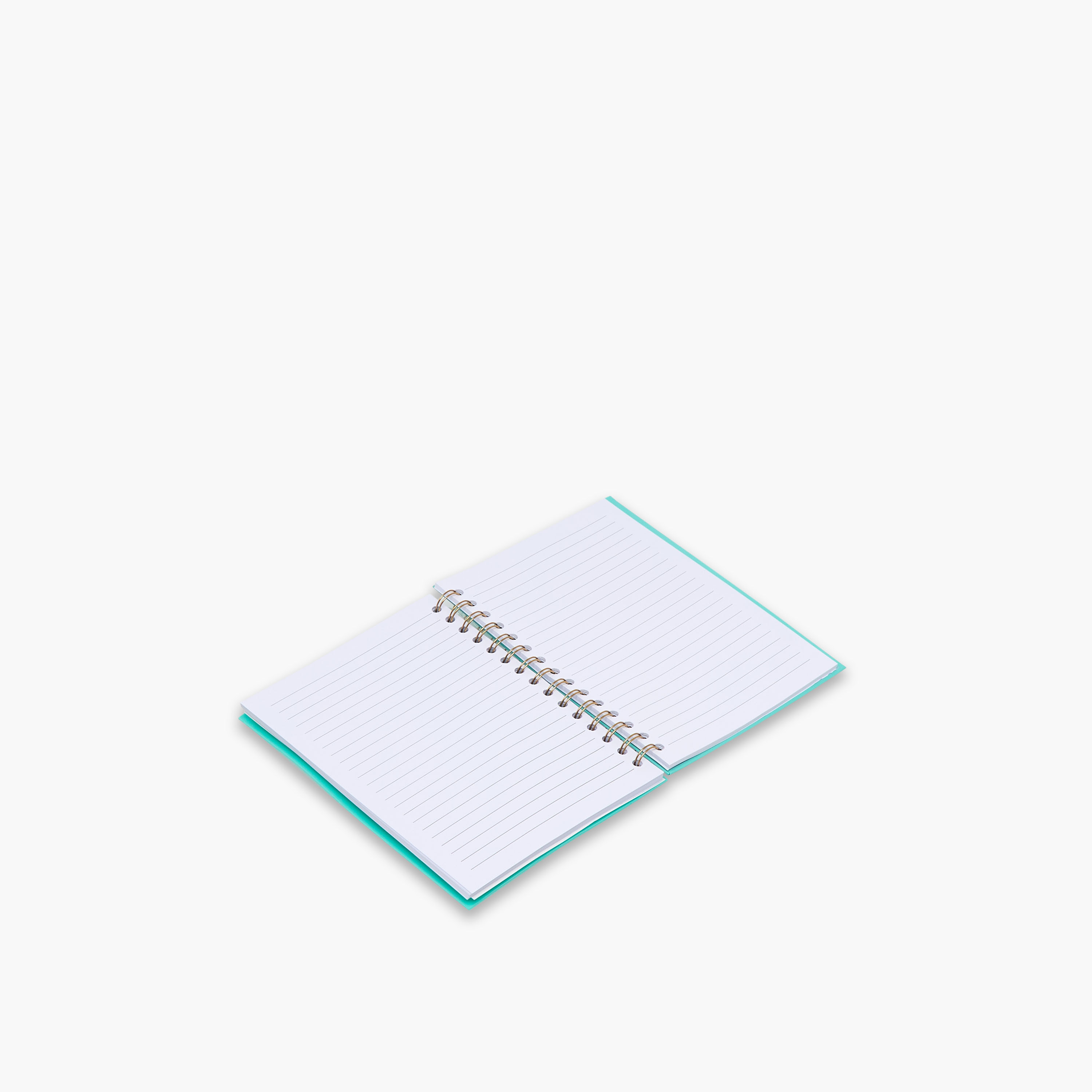 Textured Spiral Bound Hard Cover Notebook and Charms Set-school-stationery-notebooks-image-3