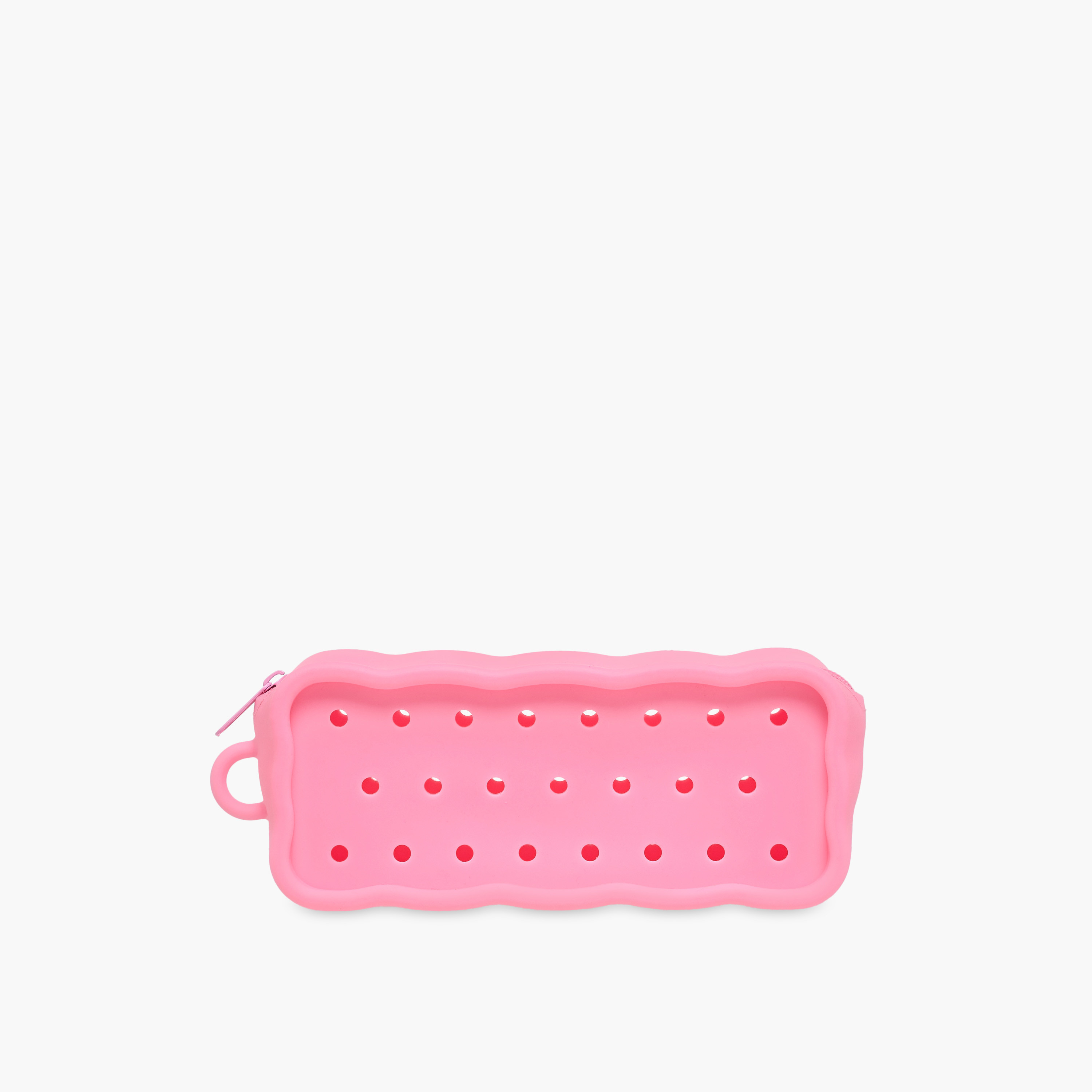 Charm Accent Silicone Pencil Pouch with Zip Closure-school-stationery-pencilcases-image-3