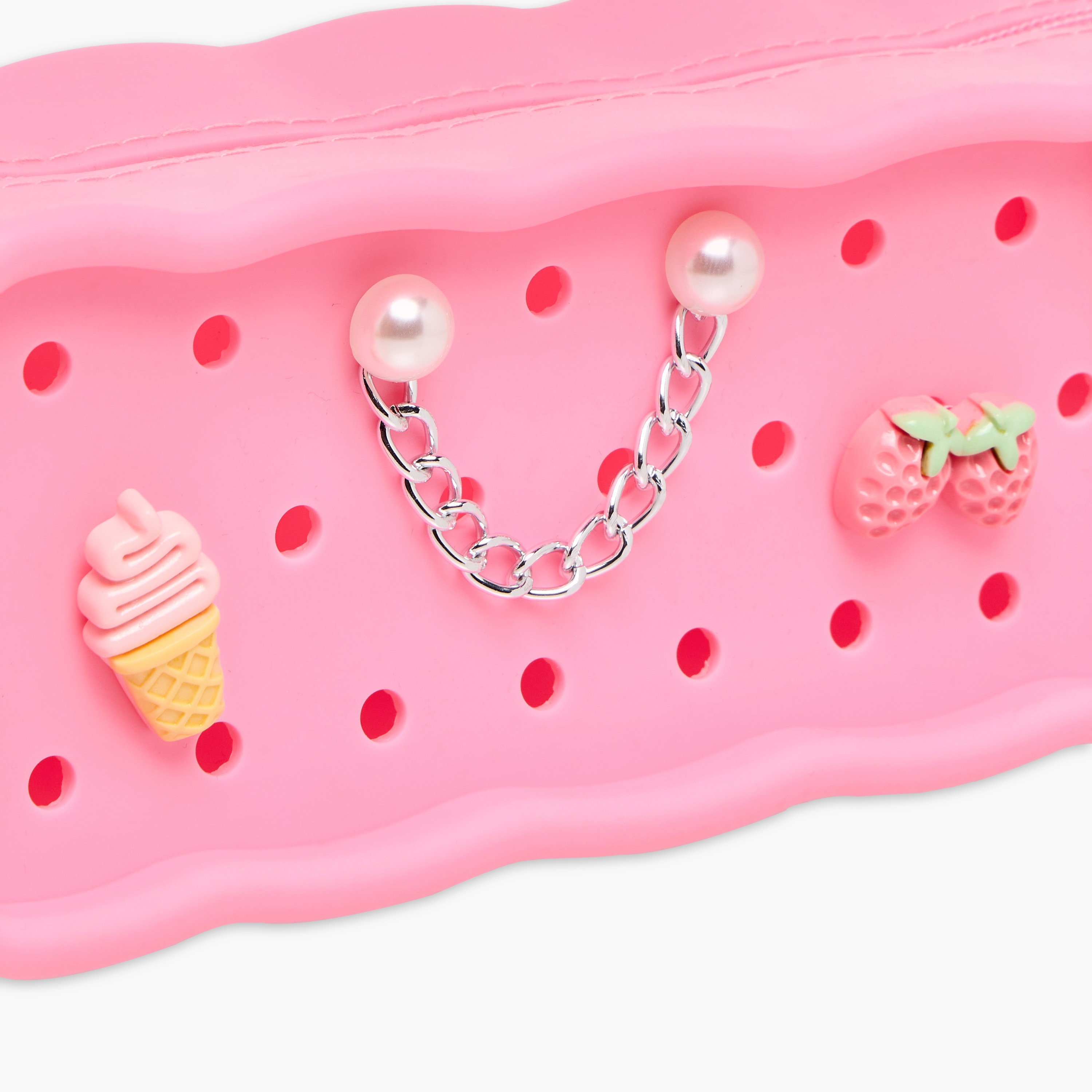 Charm Accent Silicone Pencil Pouch with Zip Closure-school-stationery-pencilcases-image-7