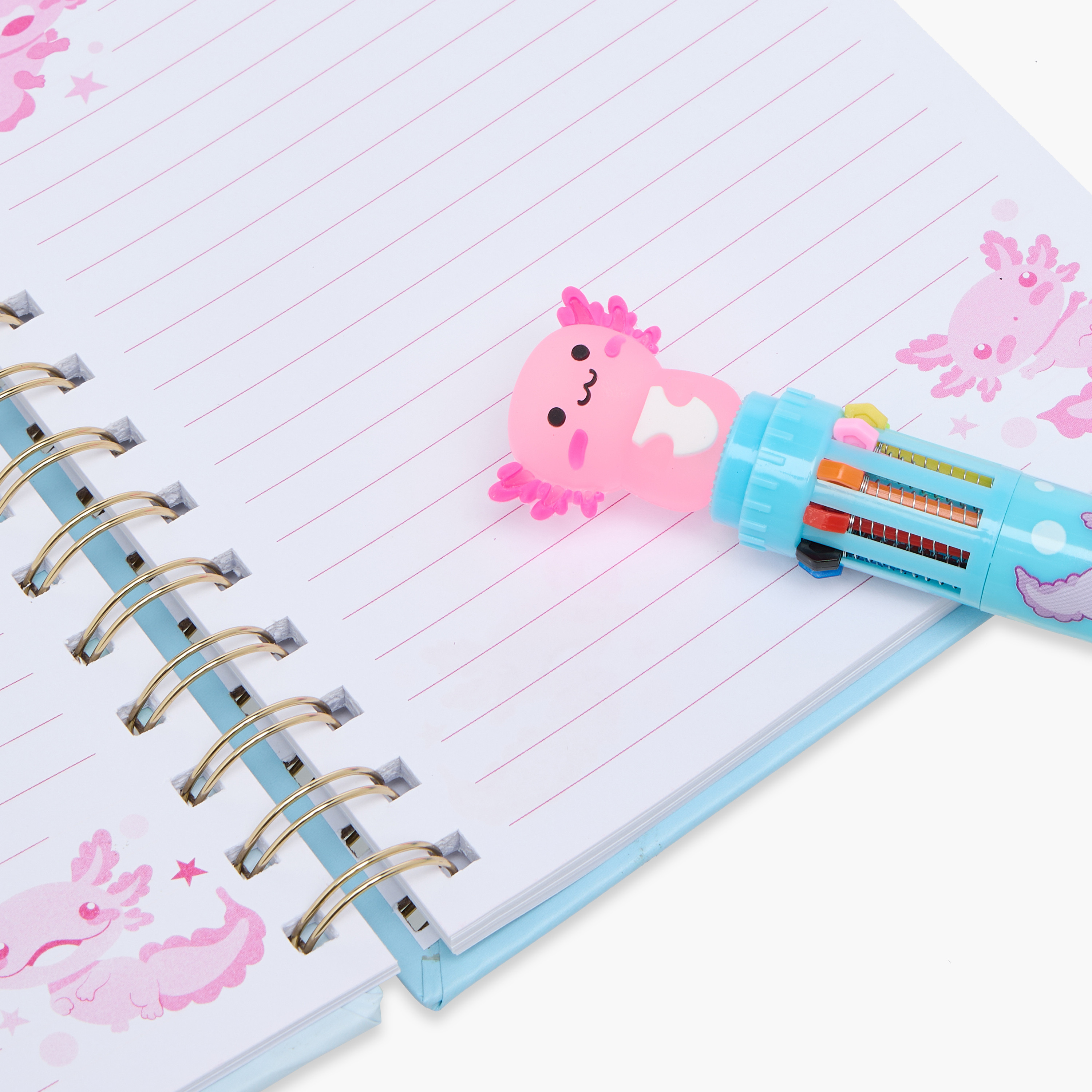 مجموعة قرطاسية سكويشي أكسولوتل من هوت فوكس-school-stationery-sets-image-5