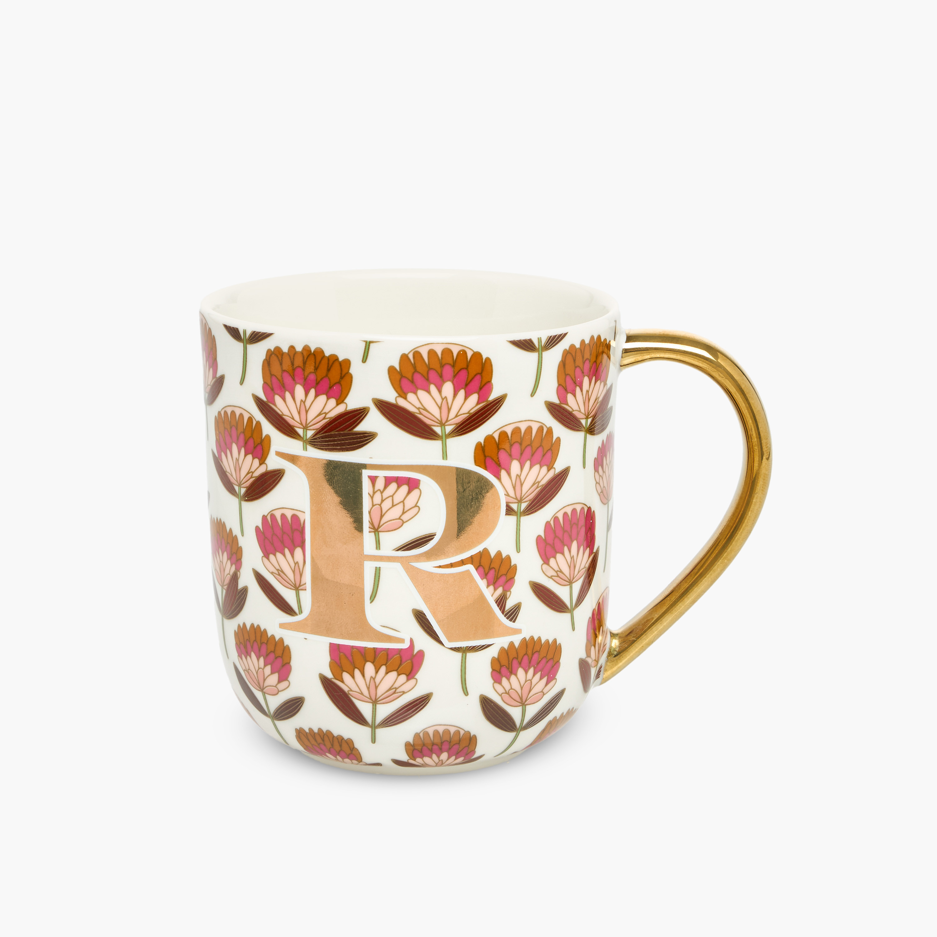 Initial R Print Ceramic Mug - 500 ml-household-dining-teaandcoffee-mugsandcups-image-1