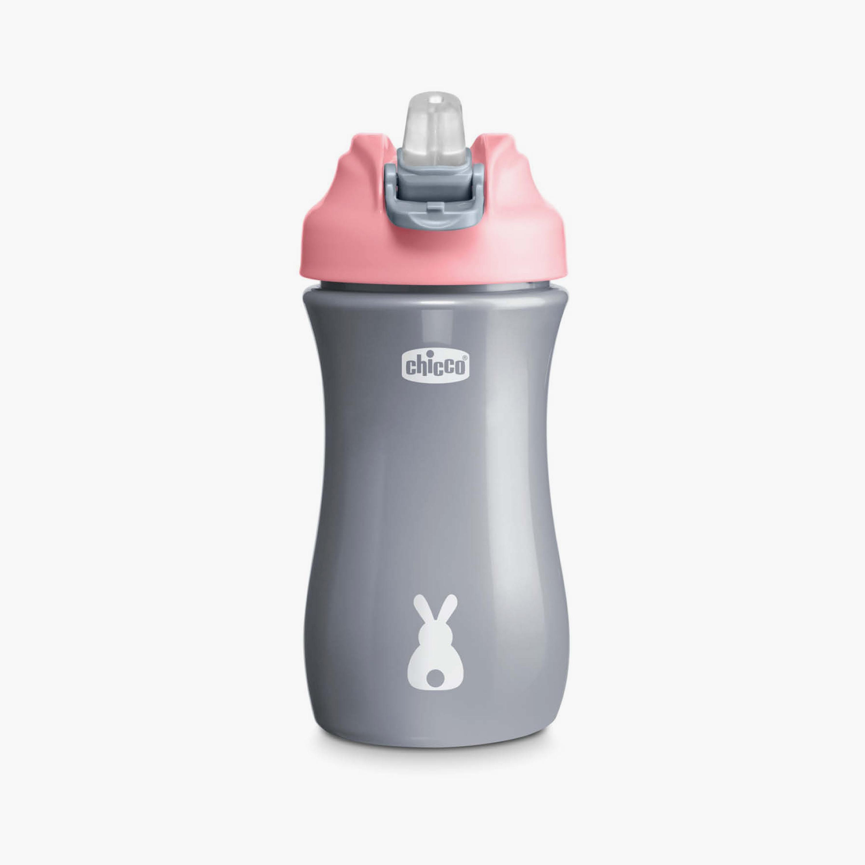 Chicco Pop-Up Spill-Proof Cup - Pink - 2 Years+-baby-feeding-mealtimeessentials-image-1