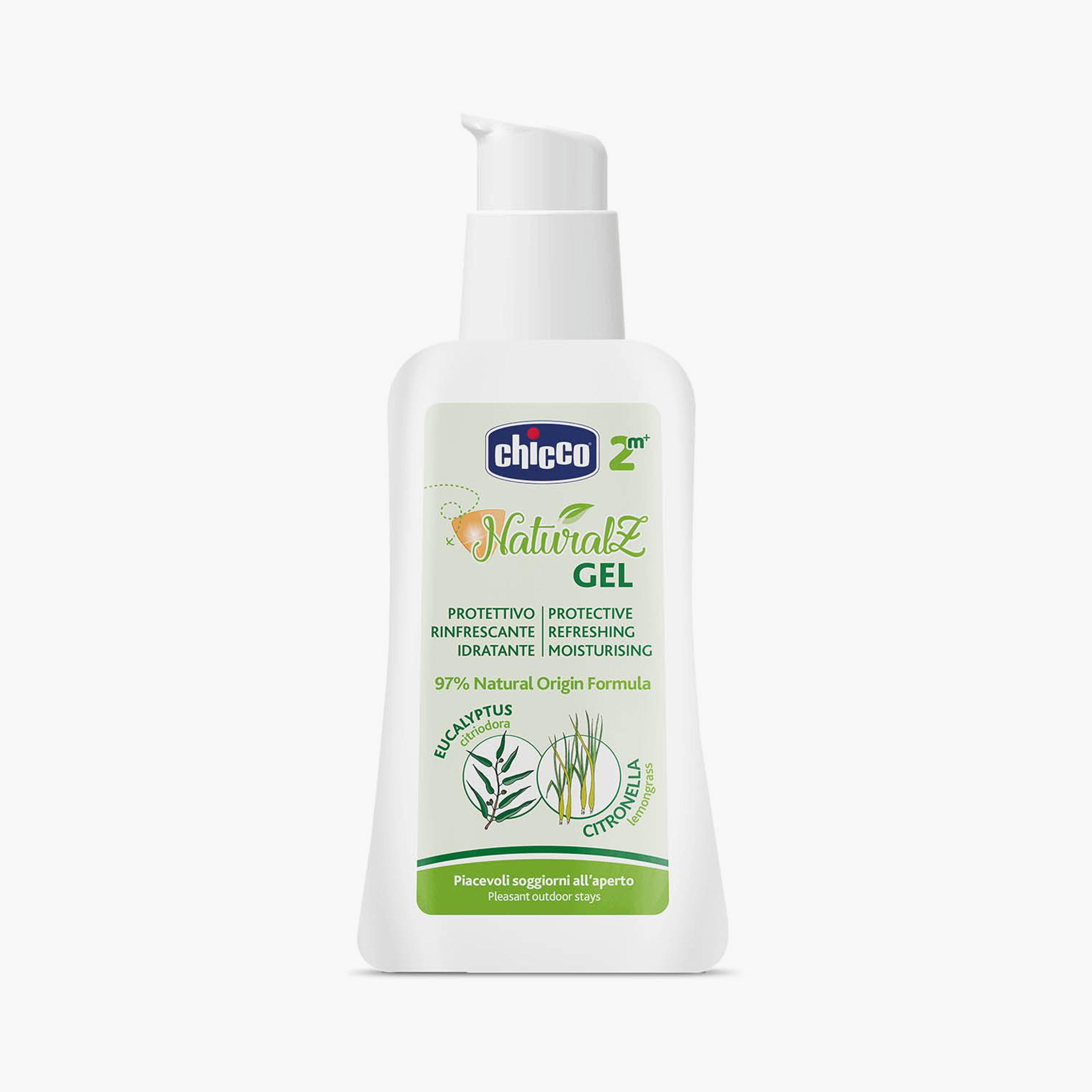 Chicco NaturalZ Protective & Refreshing Gel - 60ml-baby-bathandcare-hairbodyskincare-image-1
