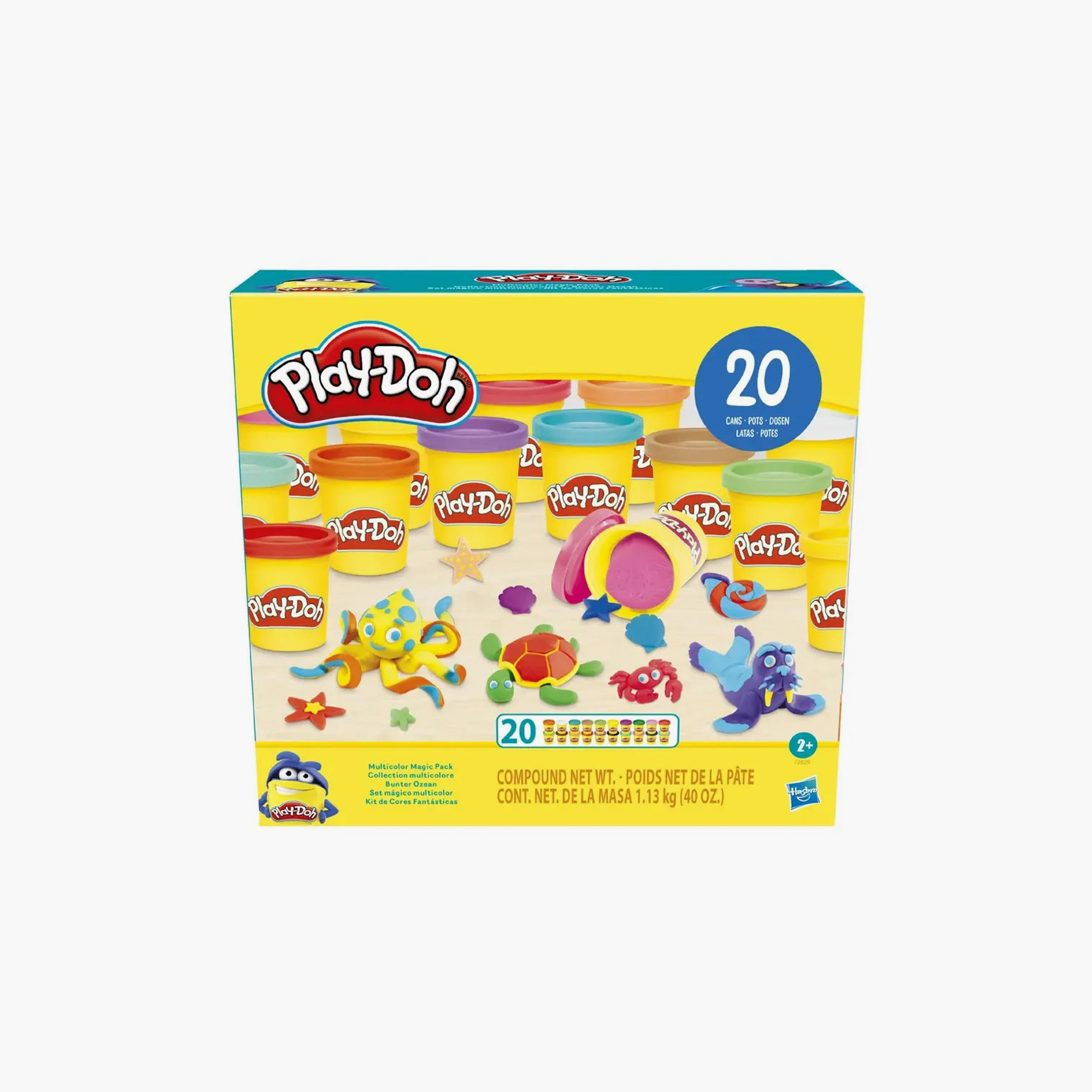 Play Doh 20-Piece Clay-toys-educational-doughtoys-image-1