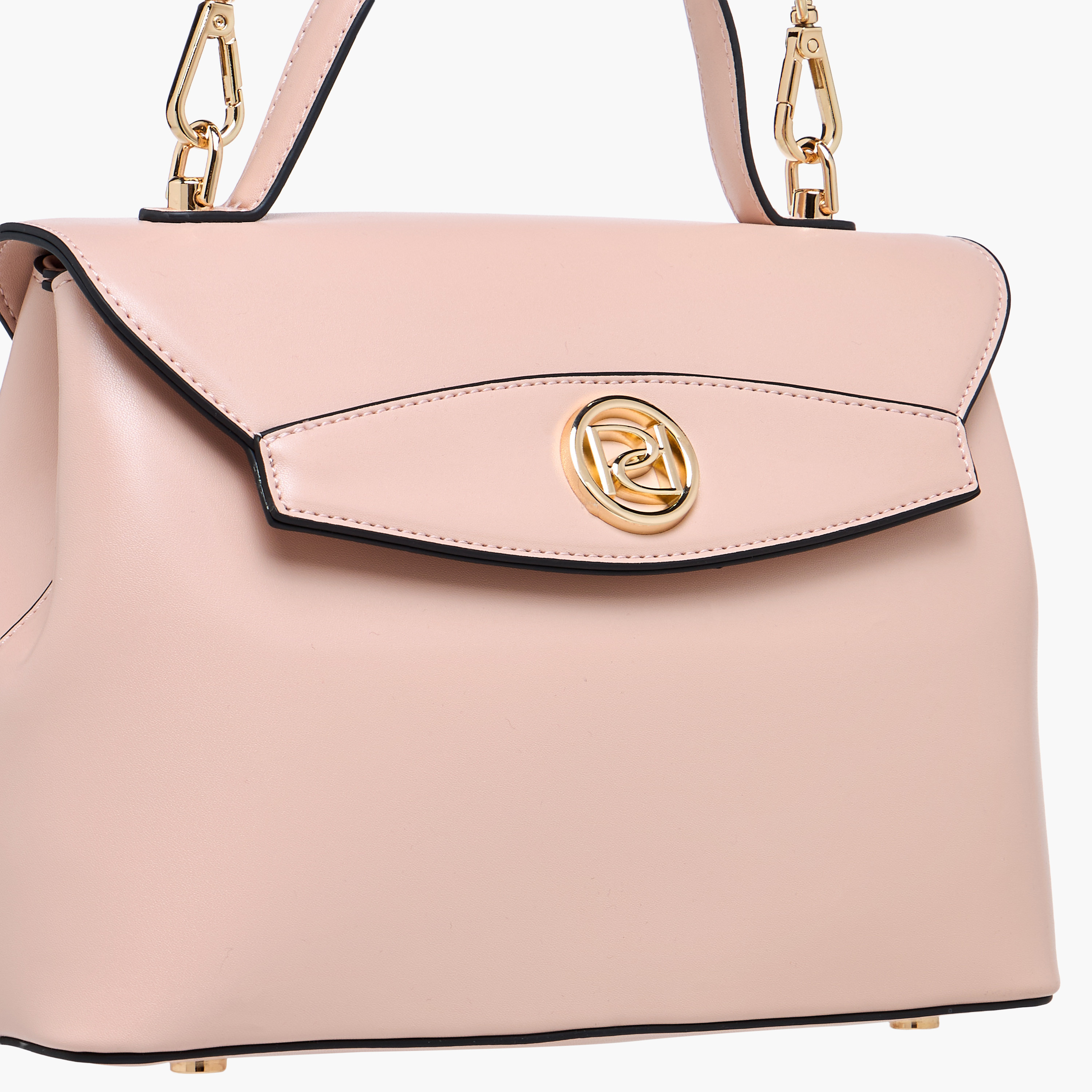 شنطة ساتشيل سادة بزر إغلاق من بابريكا-women-bagsandwallets-handbags-image-5