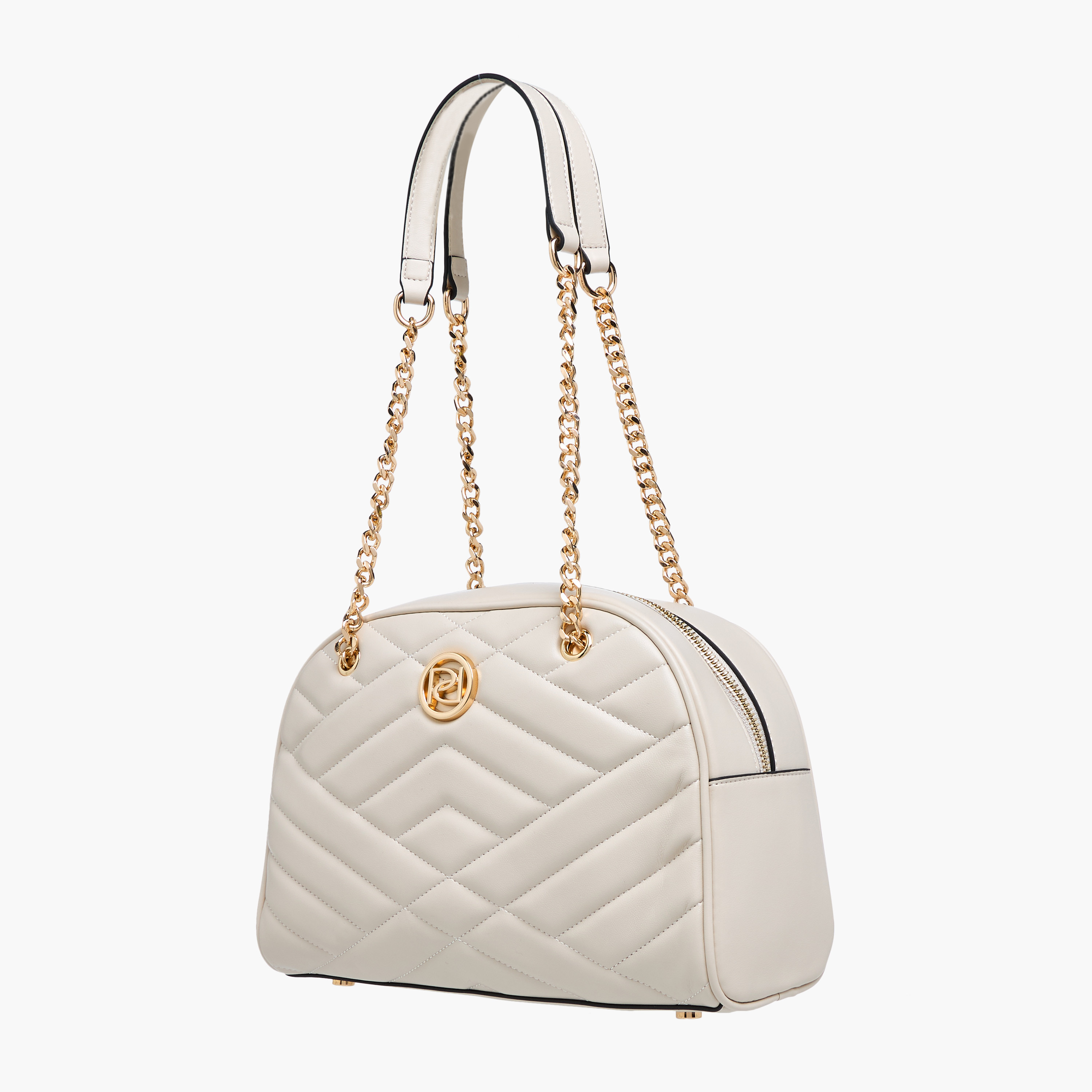 Paprika Quilted Shoulder Bag with Zip Closure-women-bagsandwallets-handbags-image-3