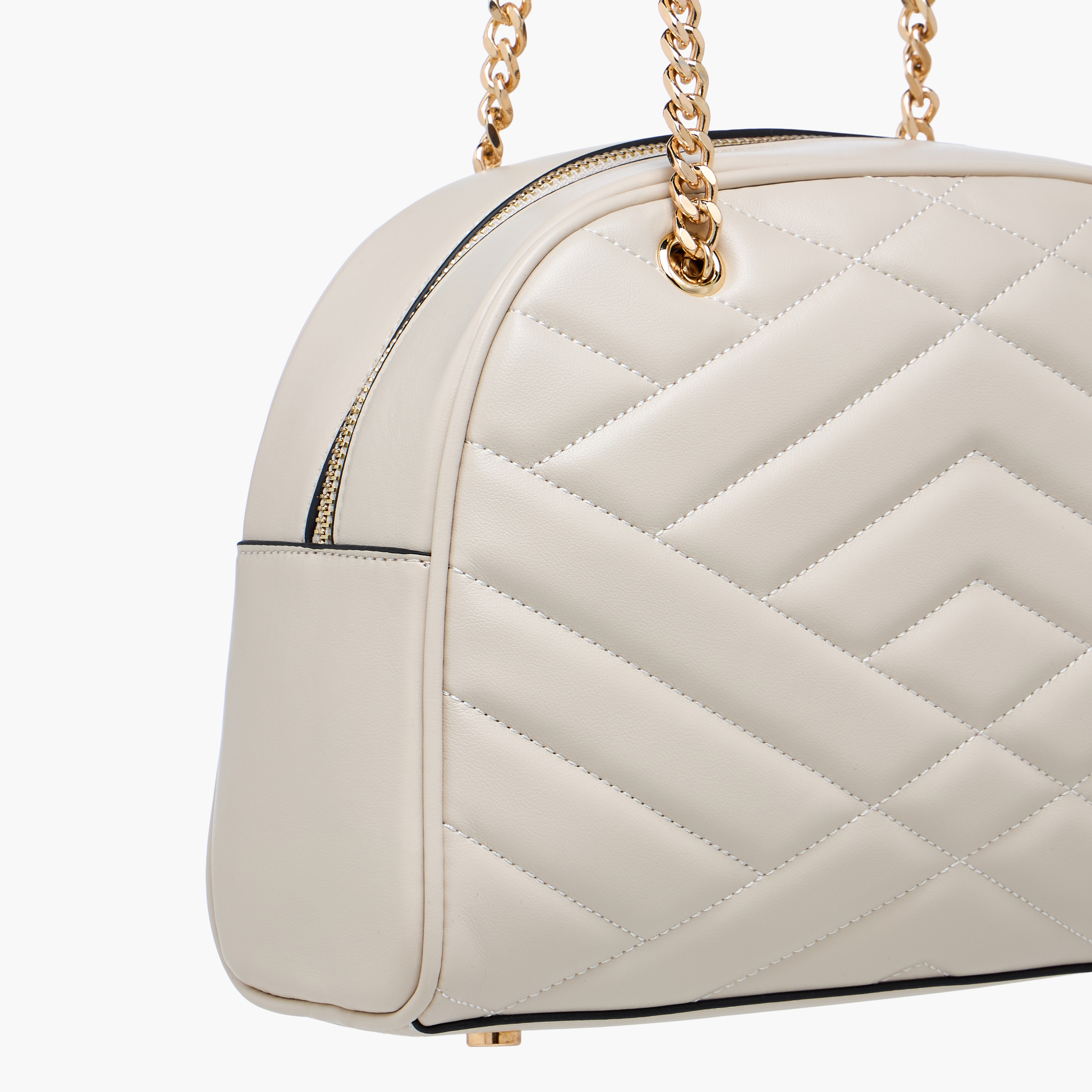 Paprika Quilted Shoulder Bag with Zip Closure-women-bagsandwallets-handbags-image-6