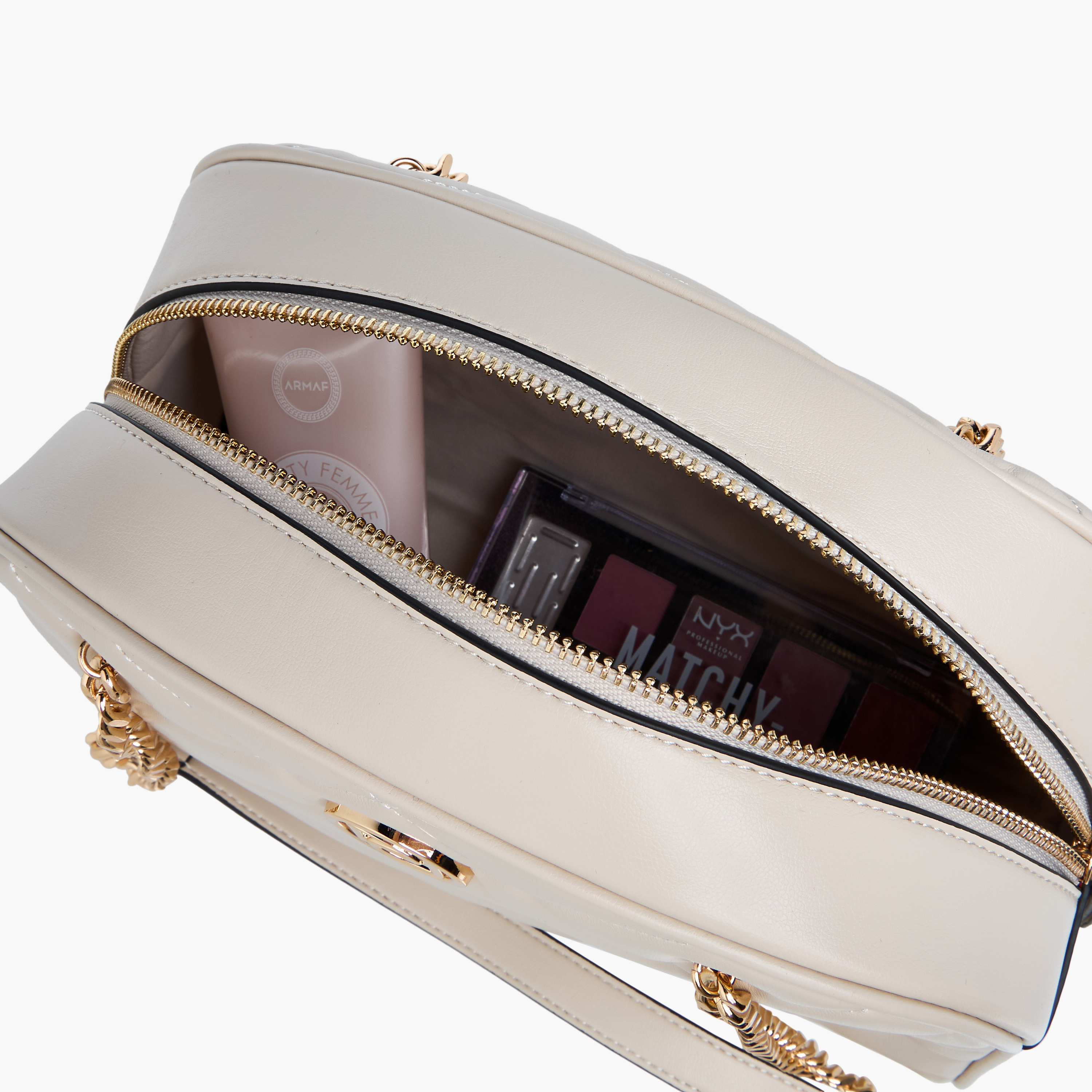 Paprika Quilted Shoulder Bag with Zip Closure-women-bagsandwallets-handbags-image-8