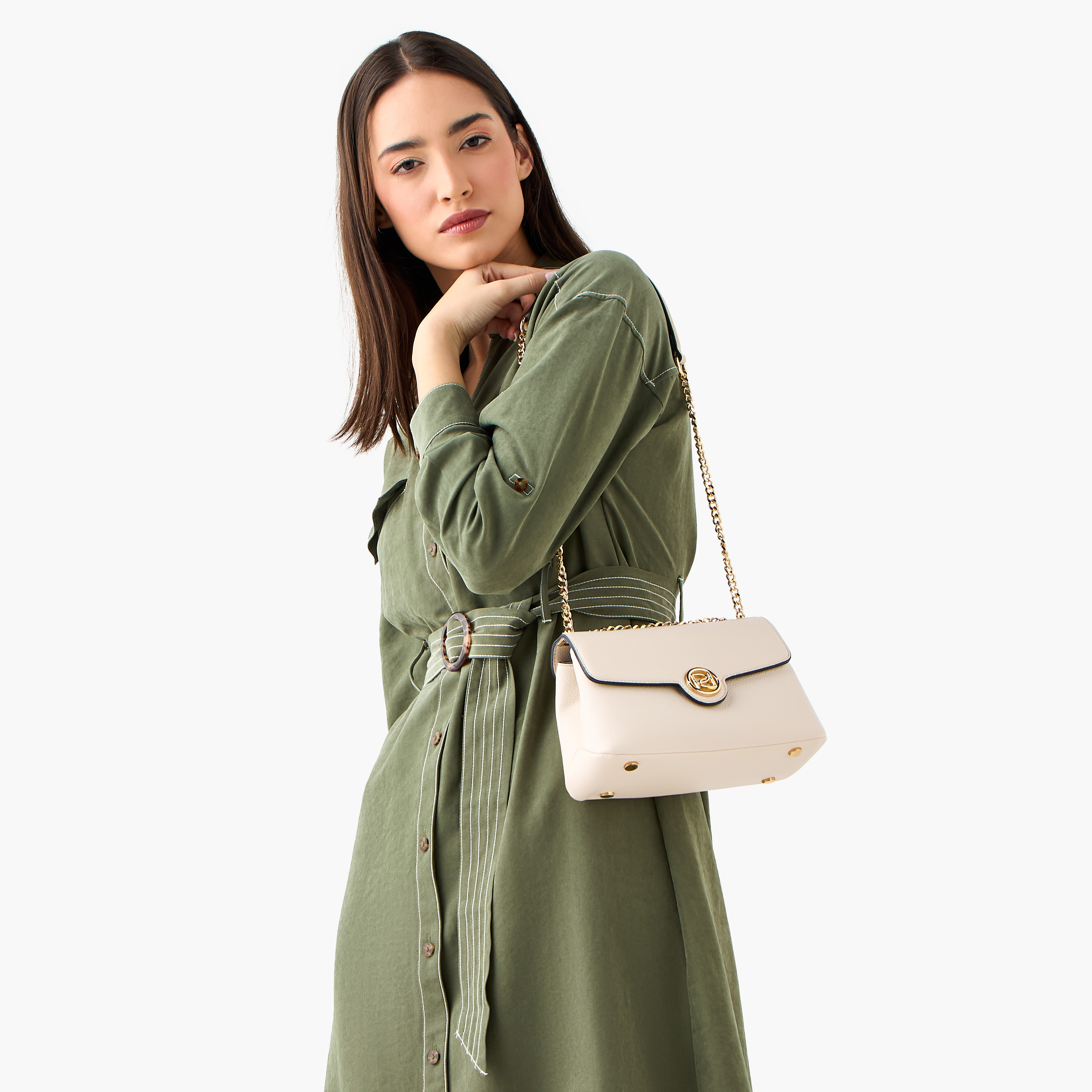 شنطة كروس بودي بارزة الملمس بحزام سلسلة من بابريكا-women-bagsandwallets-handbags-image-3