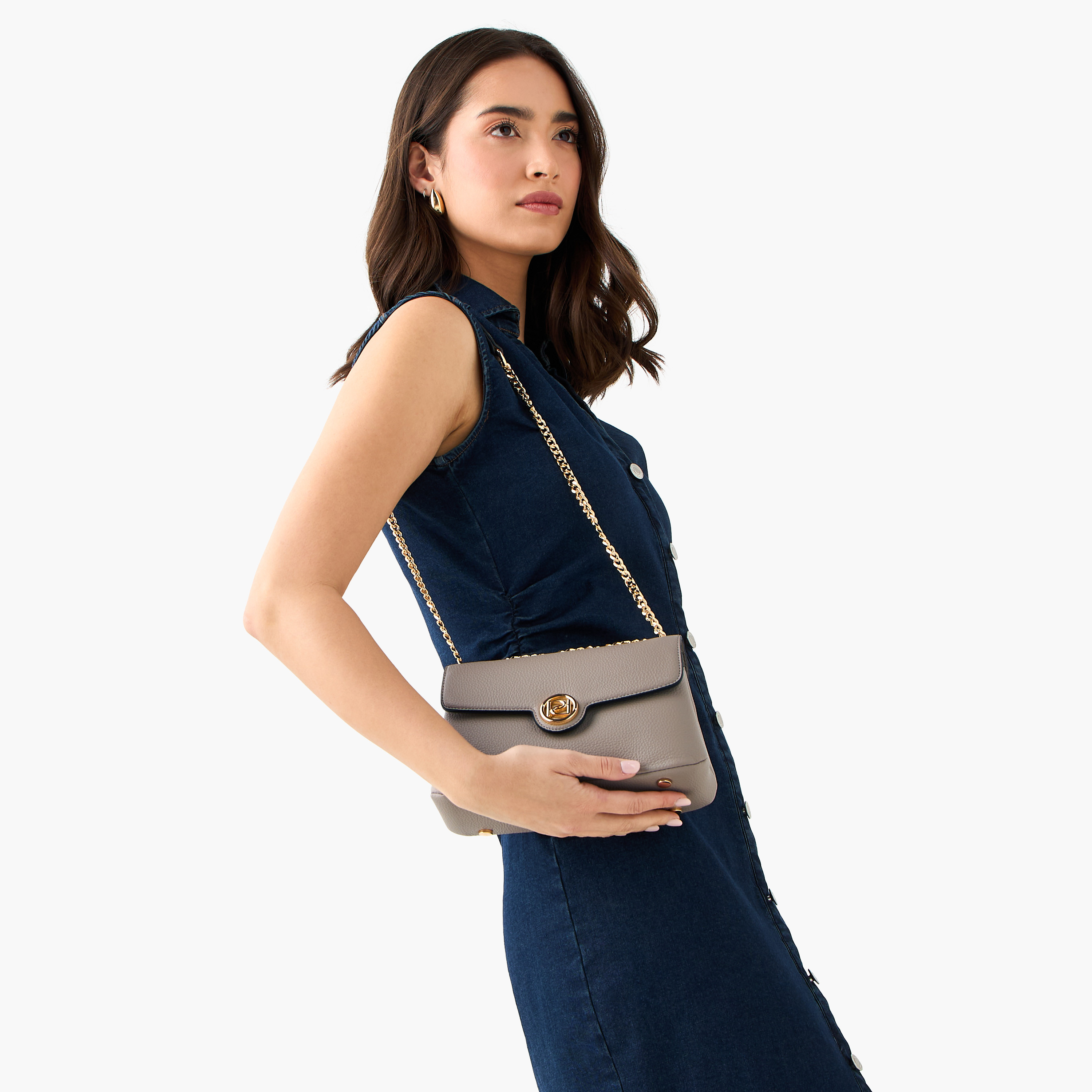 شنطة كروس بودي بارزة الملمس بحزام سلسلة من بابريكا-women-bagsandwallets-handbags-image-2