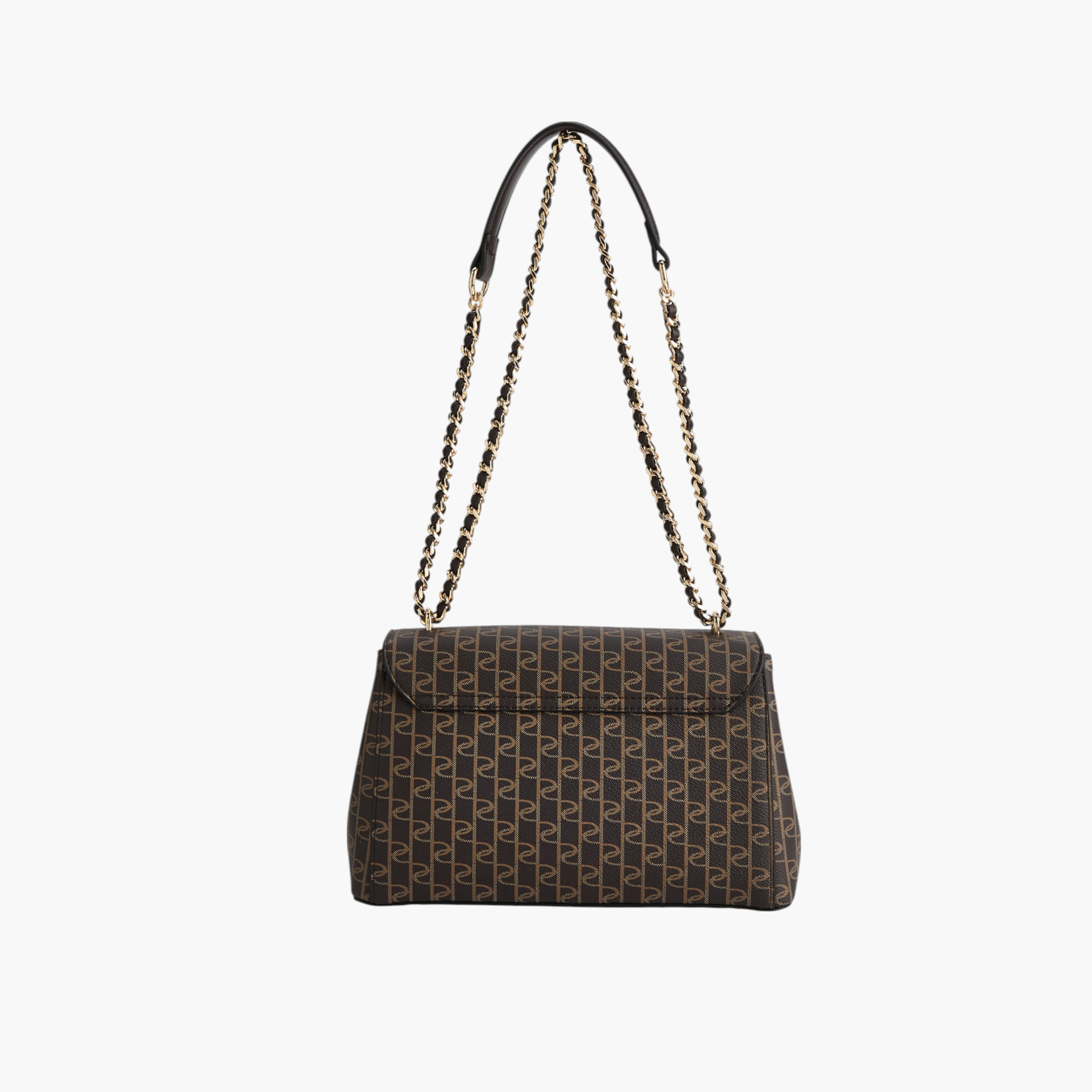 شنطة كروس بودي بطبعات مونوجرام مع حزام سلسلة وزر إغلاق من بابريكا-women-bagsandwallets-handbags-image-2
