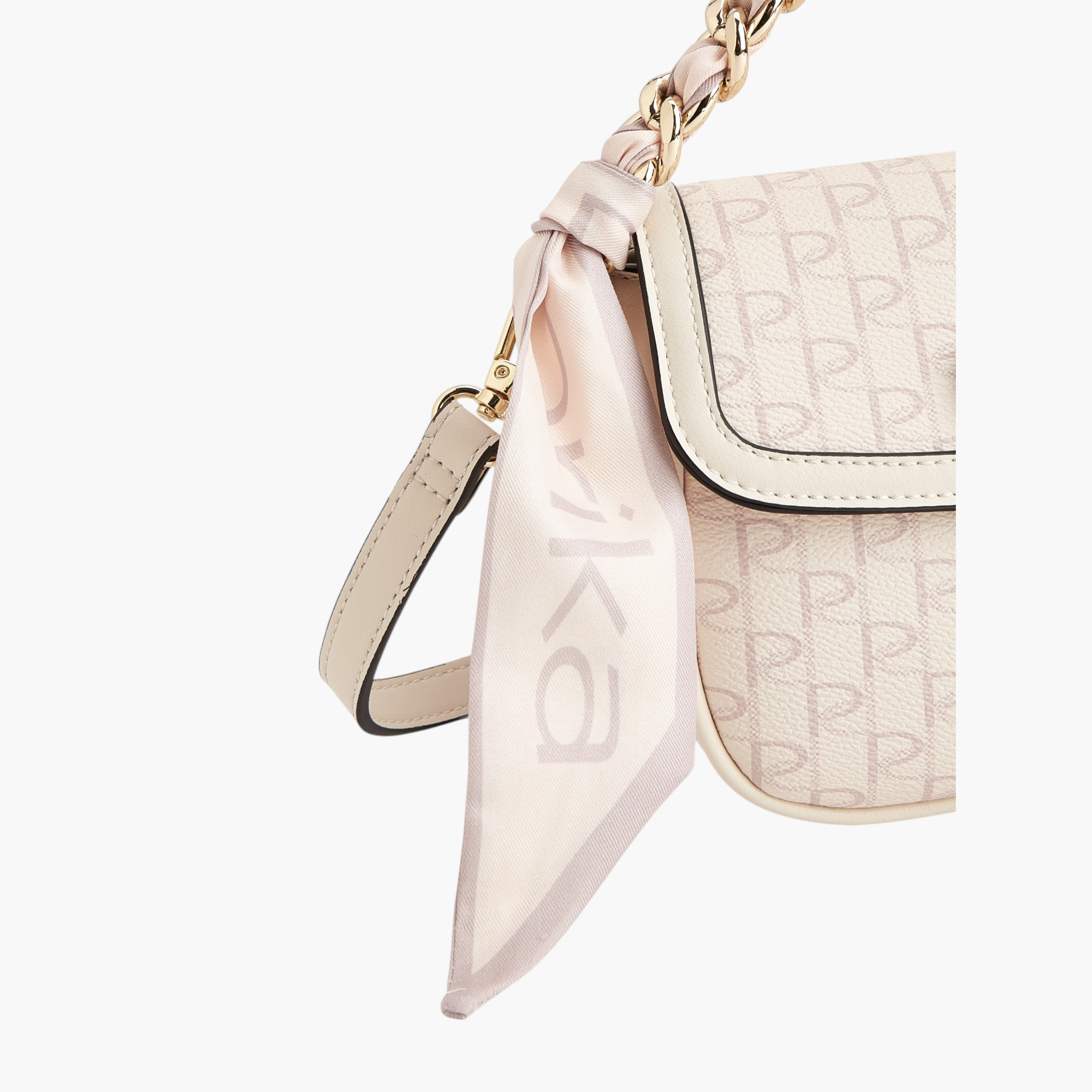 Paprika Monogram Print Crossbody Bag with Detachable Strap and Flap Closure-women-bagsandwallets-handbags-image-4