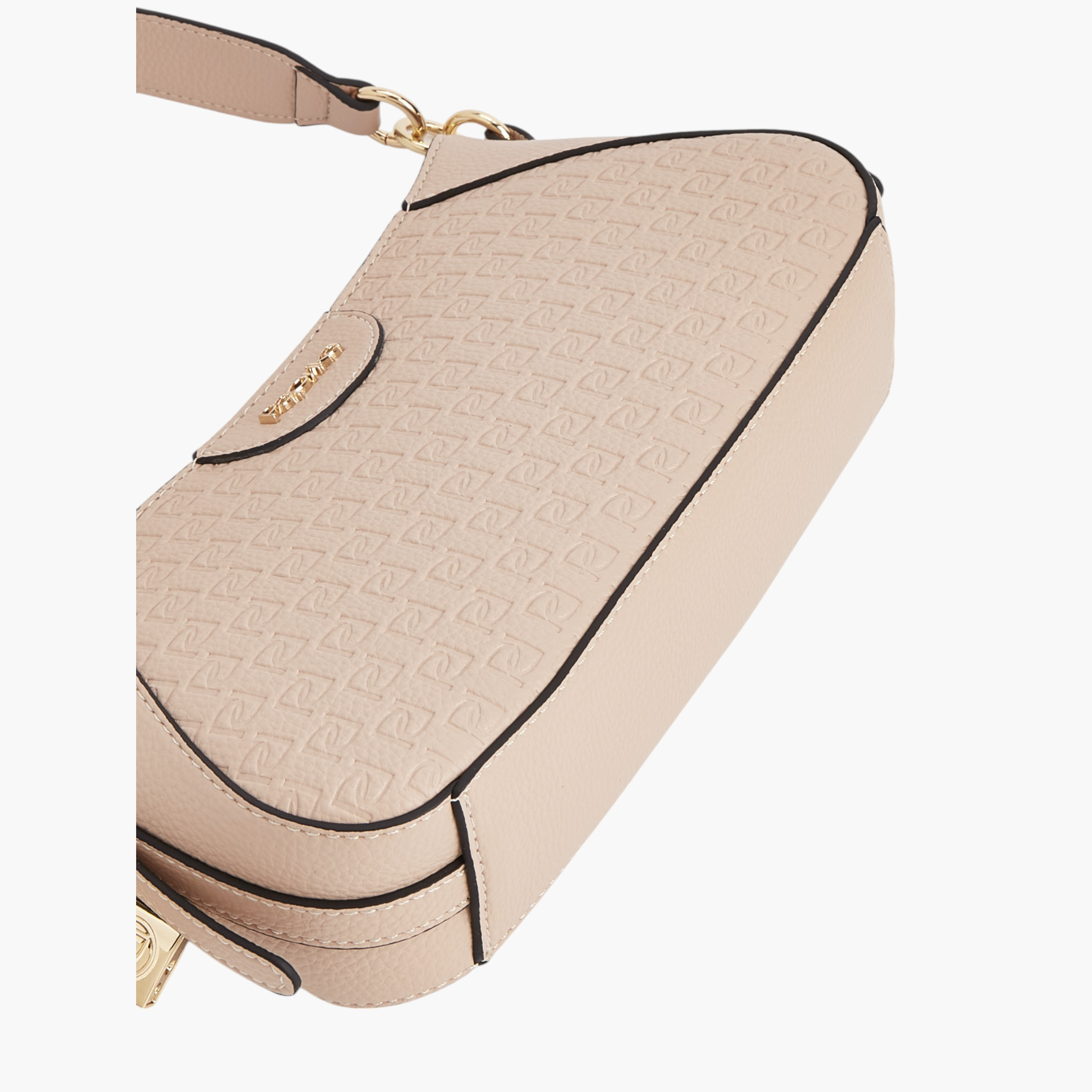 شنطة كتف بحزام قابل للفصل وسحاب إغلاق ونقوش مونوجرام من بابريكا-women-bagsandwallets-handbags-image-5