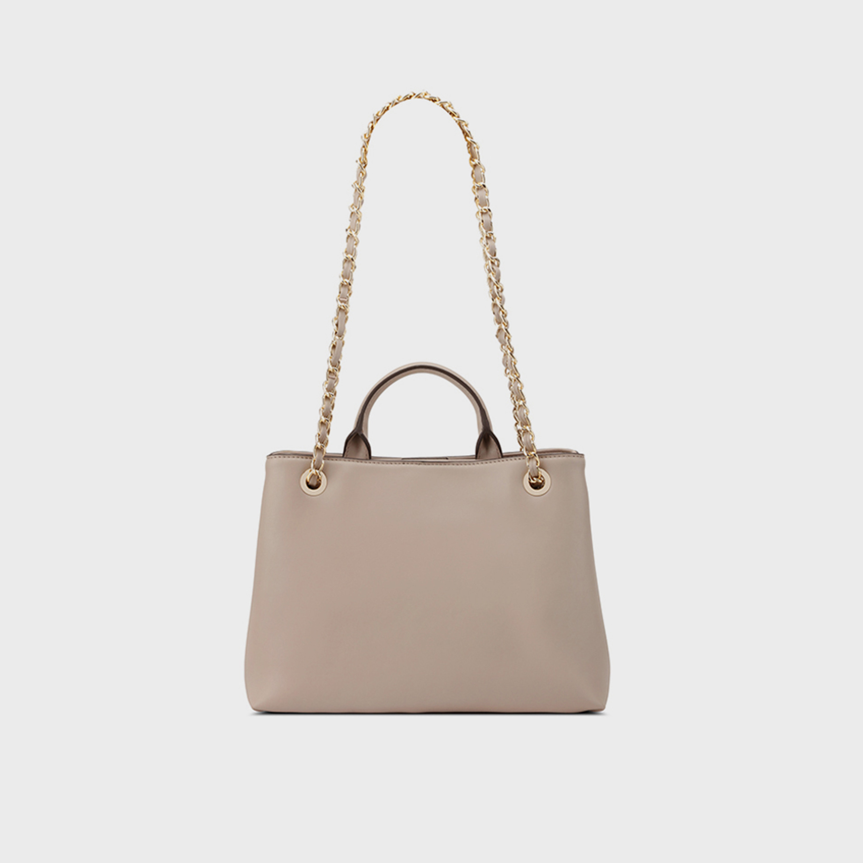Nine West Double Handle Shoulder Bag with Magnetic Closure and Chain Strap-women-bagsandwallets-handbags-image-2