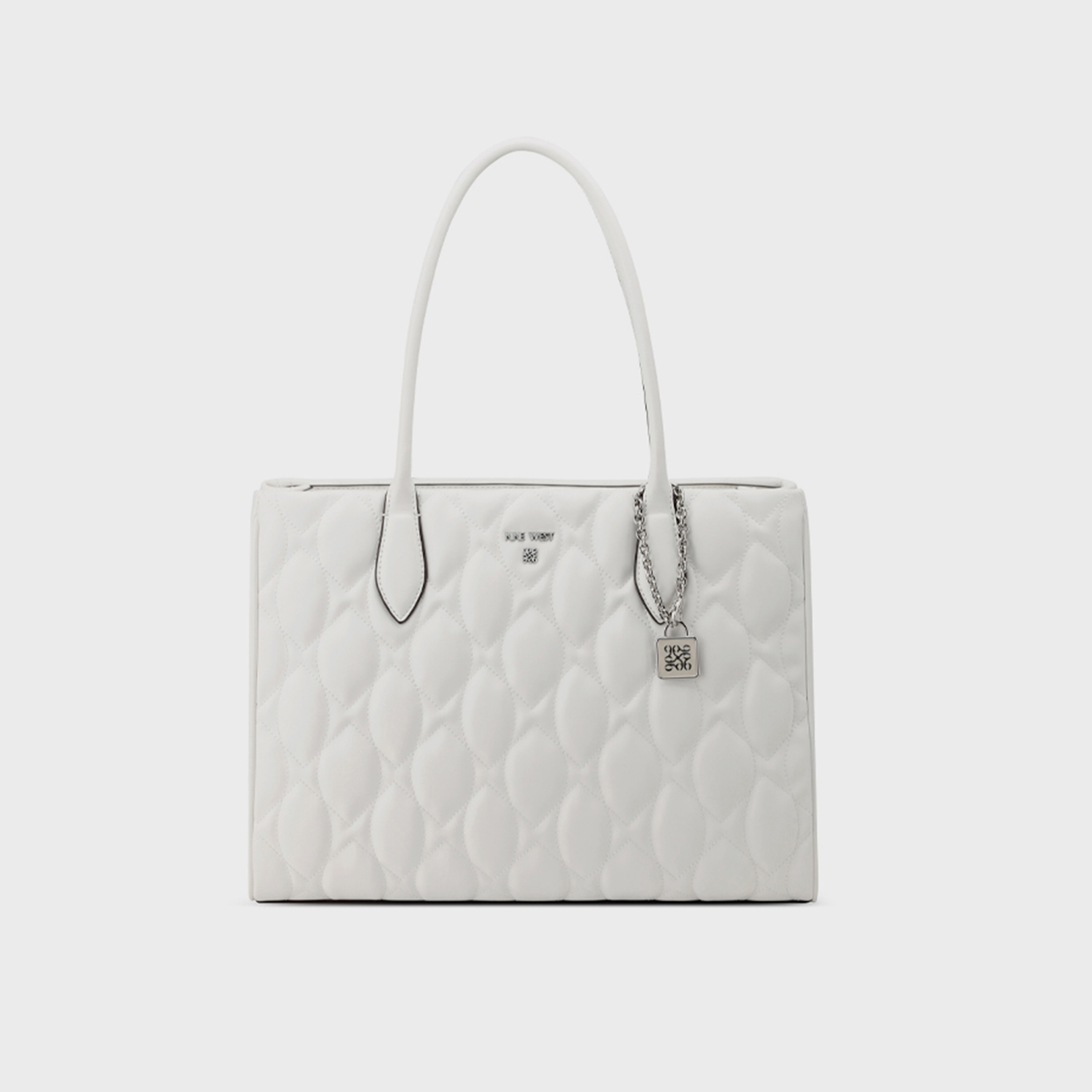 Nine West Quilted Top Handle Shoulder Bag with Zipper Closure-women-bagsandwallets-handbags-image-1