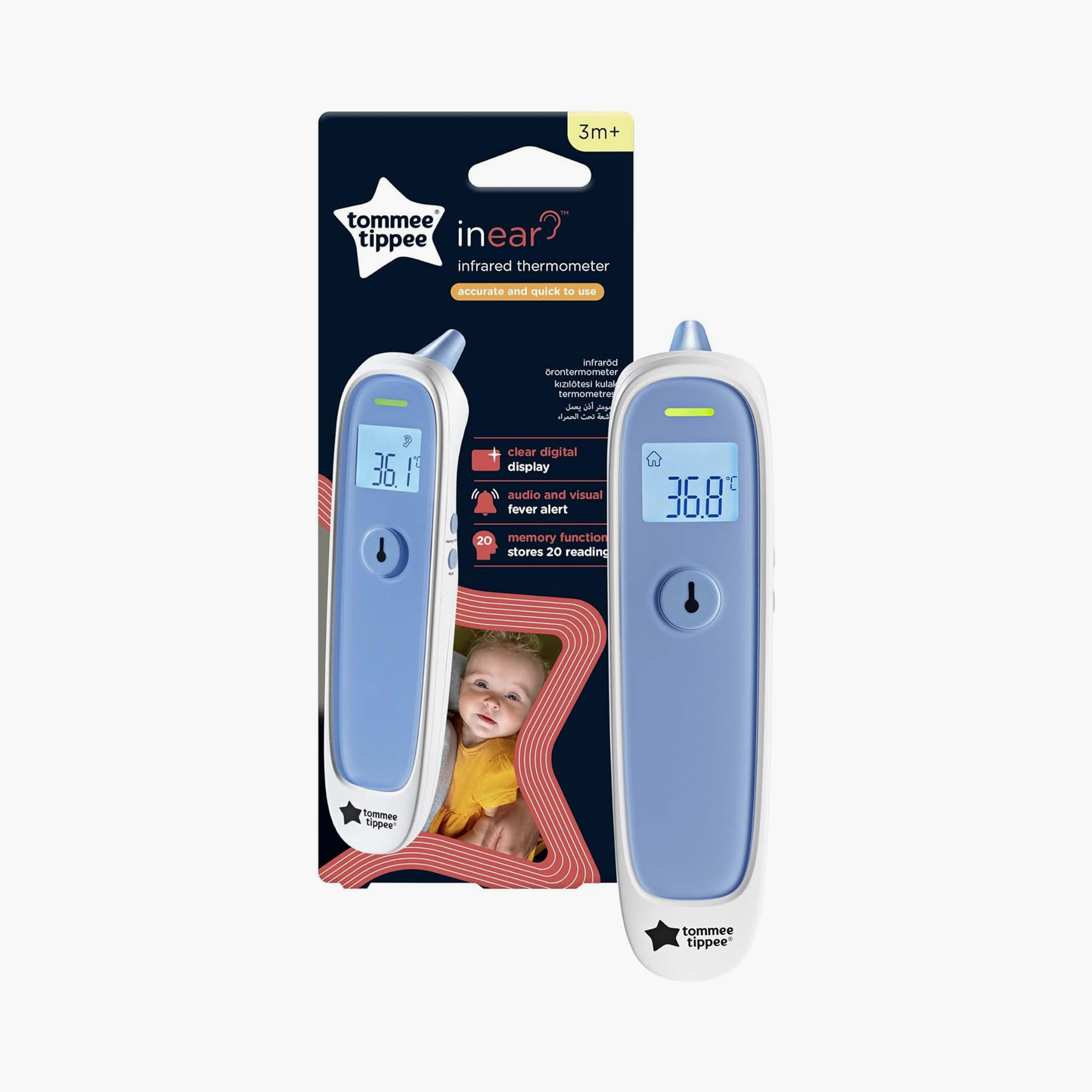 Tommee Tippee InEar Infrared Digital Baby Thermometer - 3 Months+-baby-healthandsafety-thermometersandaspirators-image-6