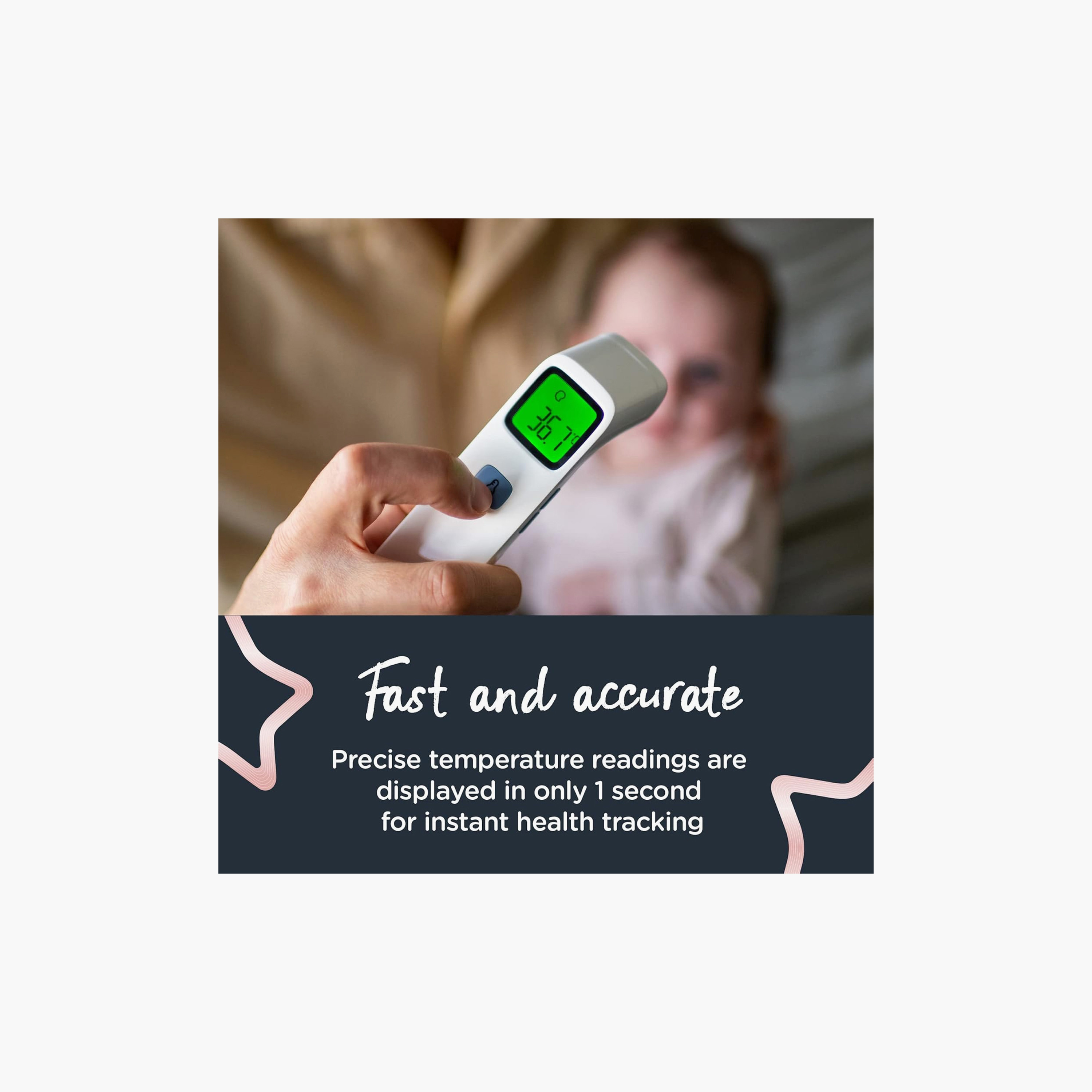Tommee Tippee NoTouch Infrared Forehead Digital Baby Thermometer - 0 Months+-baby-healthandsafety-thermometersandaspirators-image-3