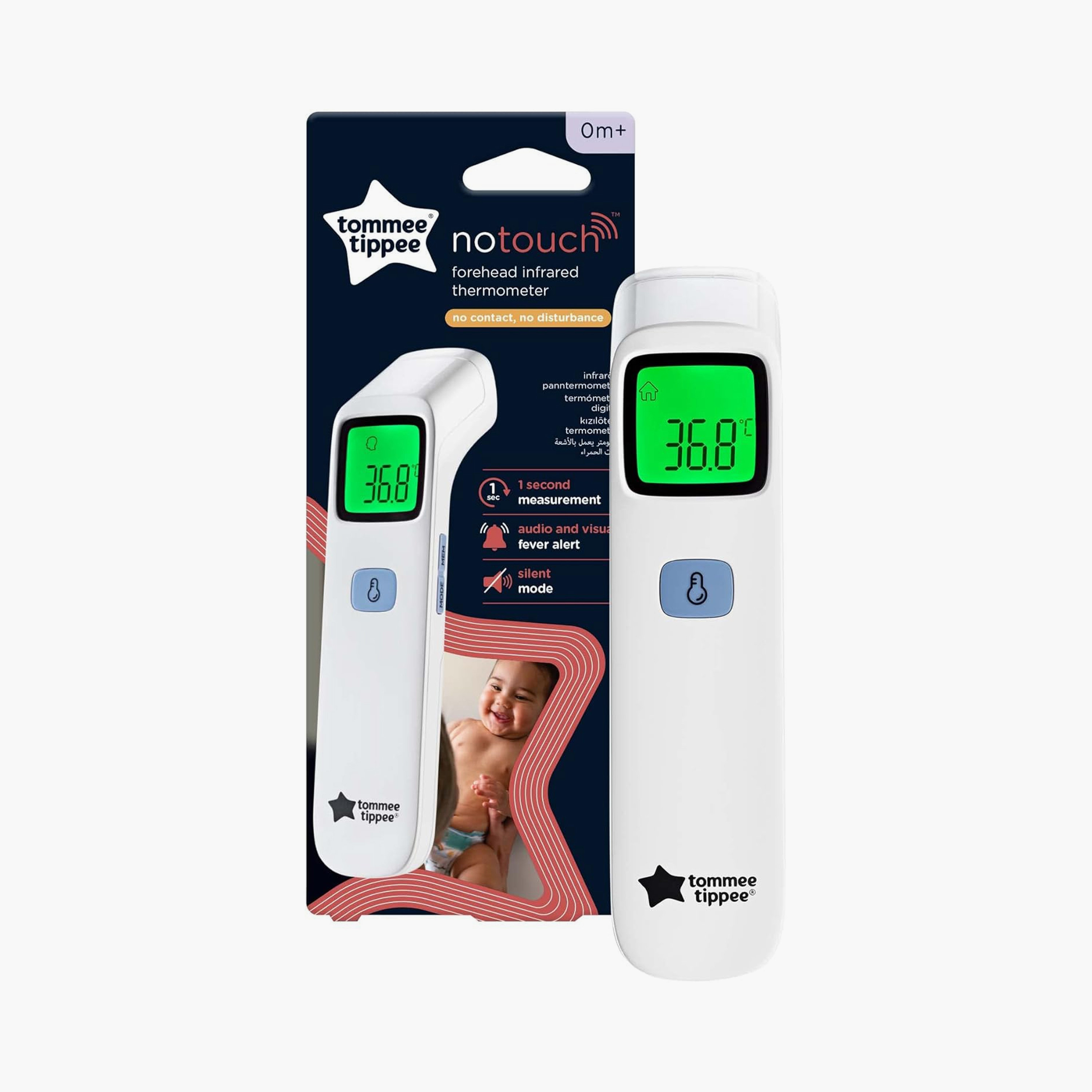Tommee Tippee NoTouch Infrared Forehead Digital Baby Thermometer - 0 Months+-baby-healthandsafety-thermometersandaspirators-image-6