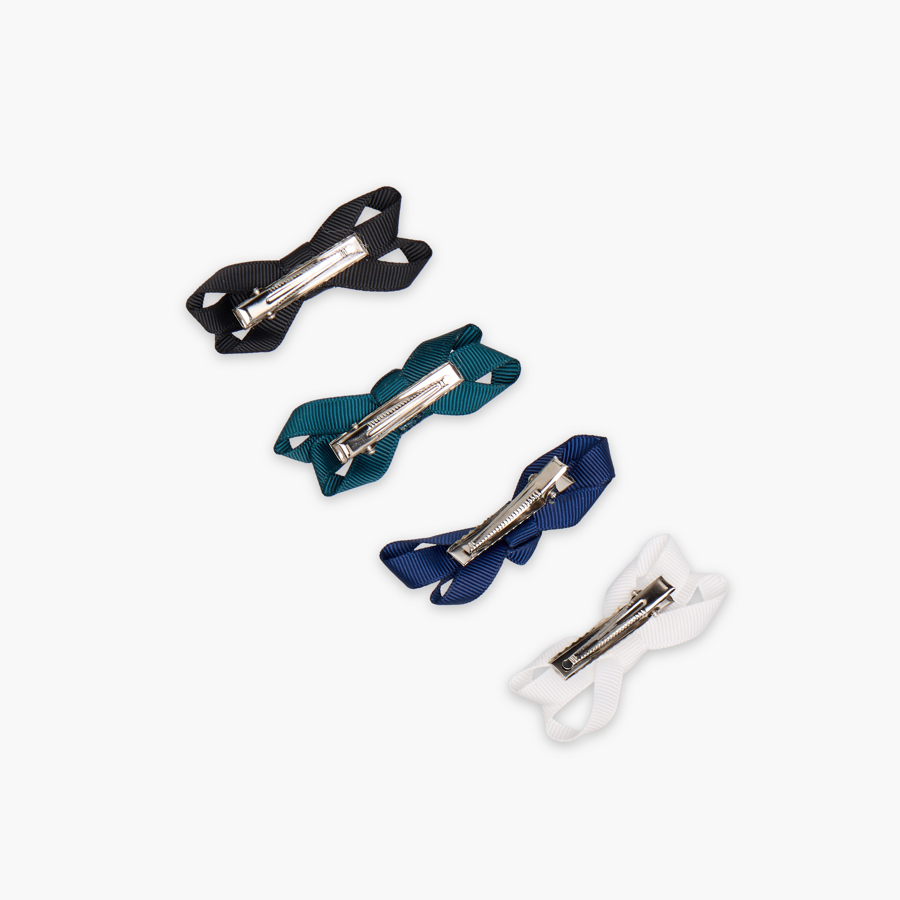 Grosgrain Ribbon Bow Hair Clip - Set of 4-women-hairaccessories-clips-image-2