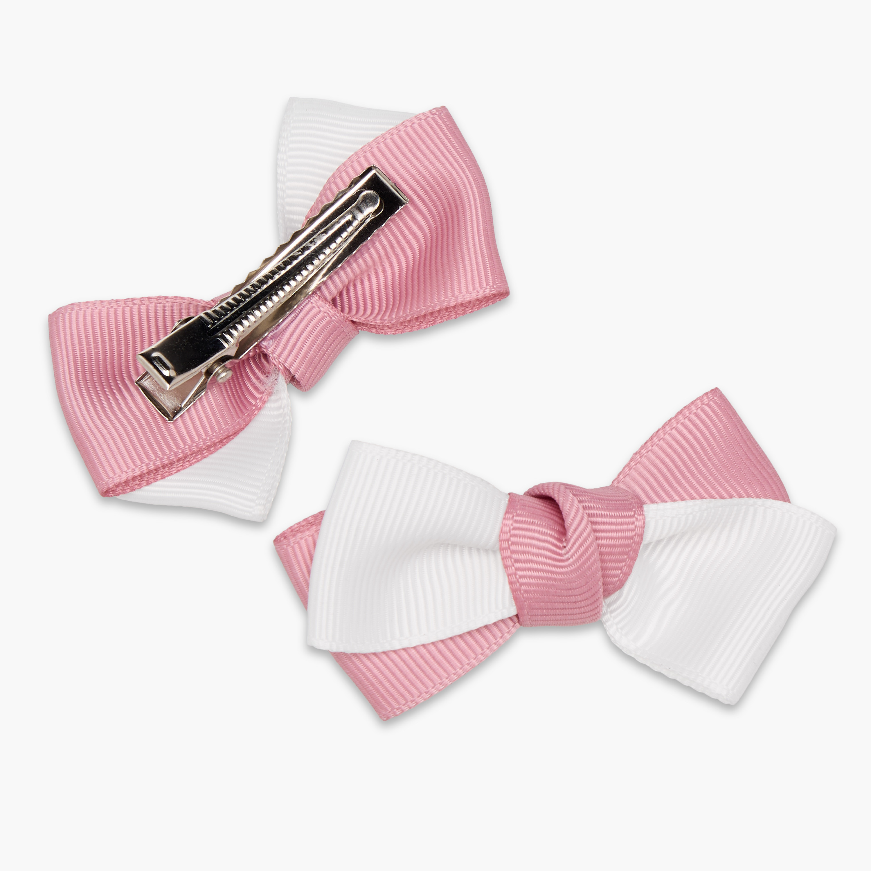Colourblock Bow Hair Clip - Set of 2-women-hairaccessories-clips-image-4
