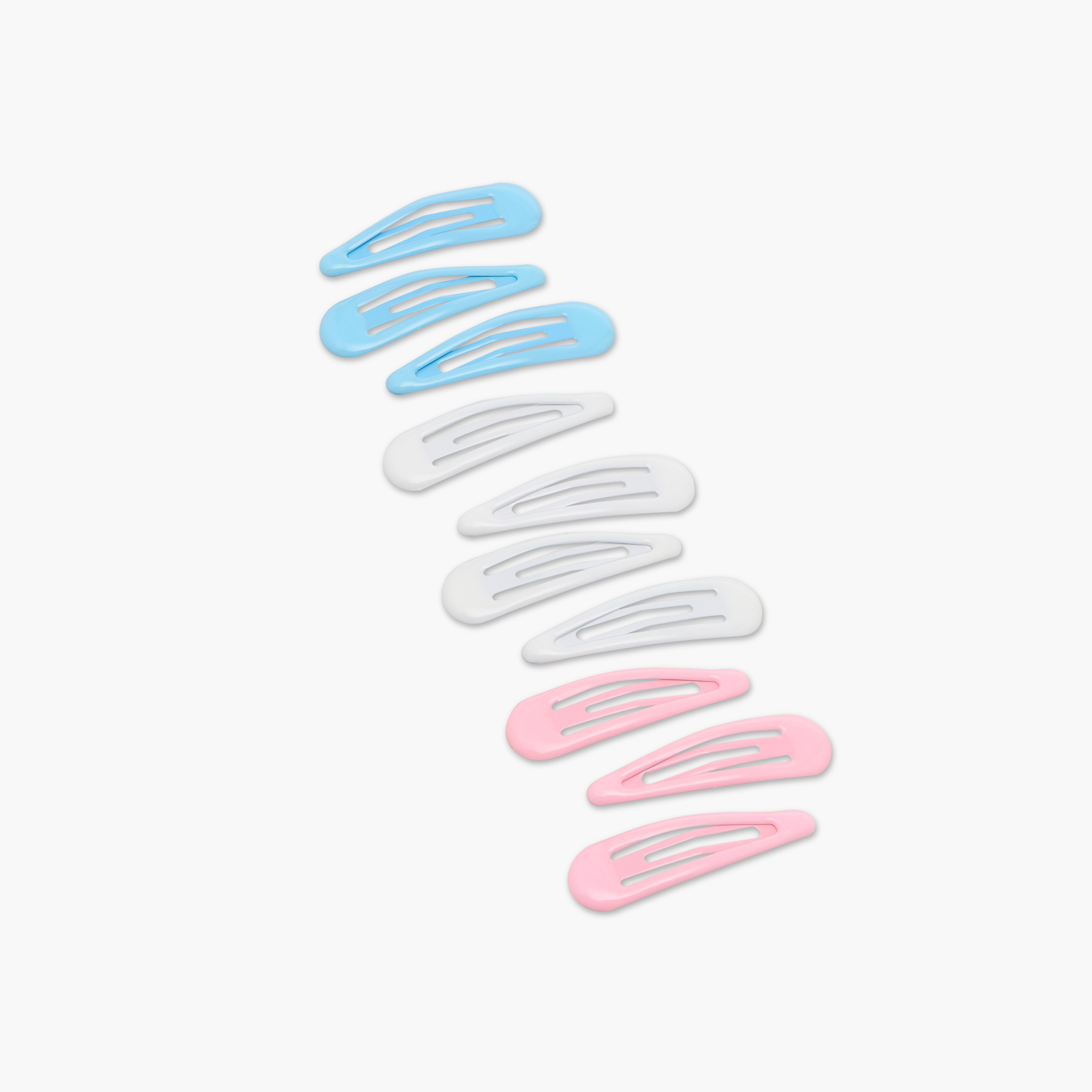 مشبك شعر سادة - طقم من 10 قطع-women-hairaccessories-clips-image-2