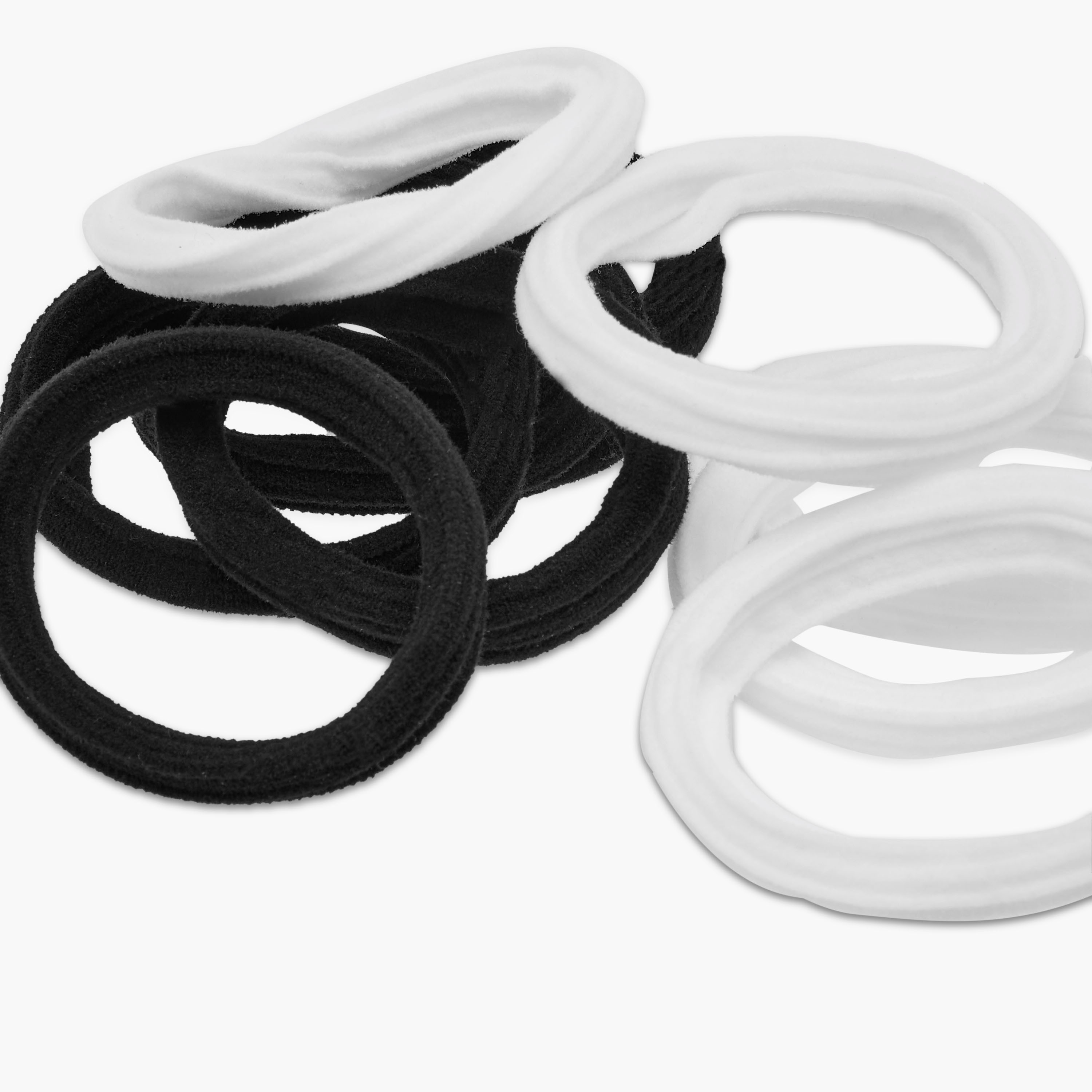 Solid Hair Tie - Set of 10-women-hairaccessories-bands-image-5