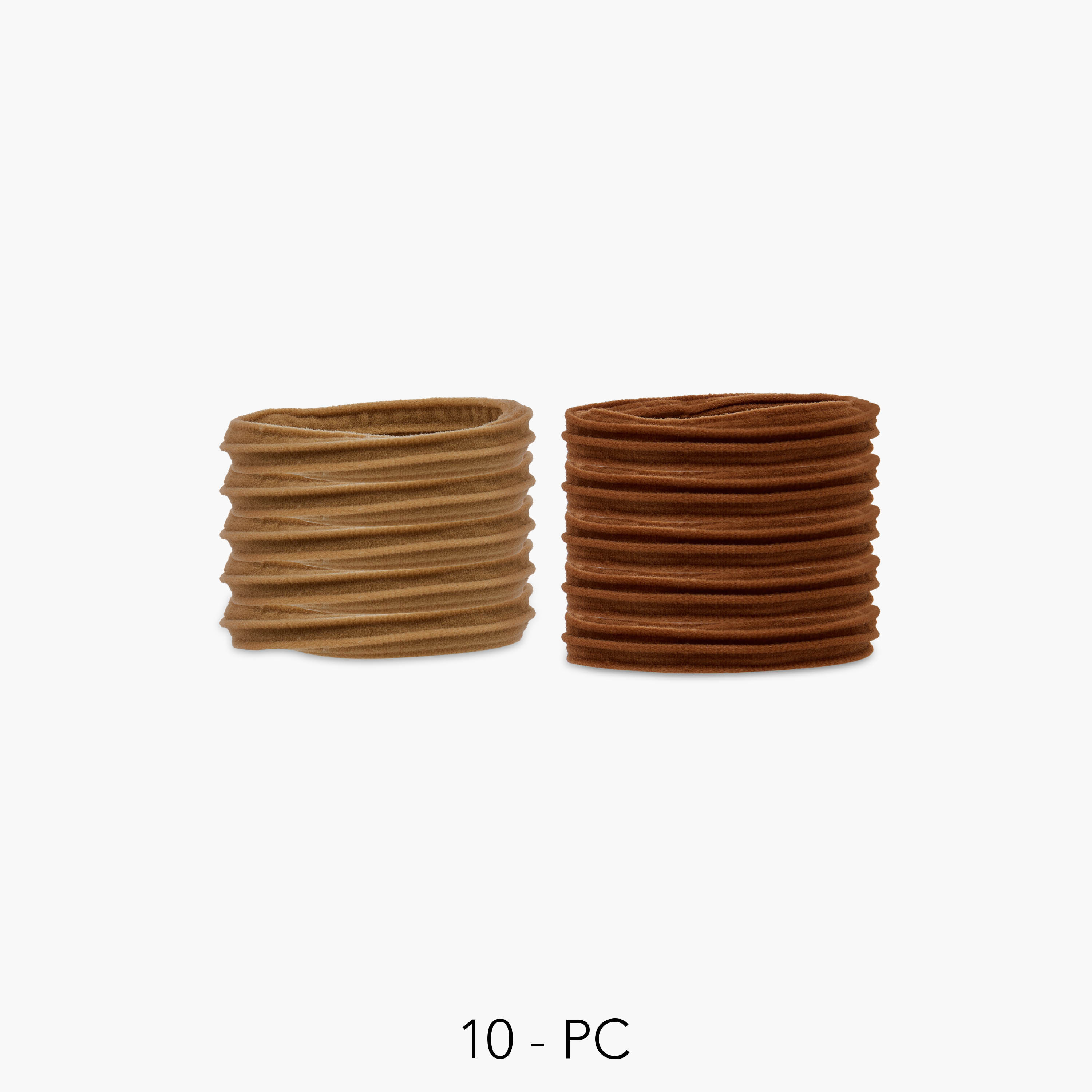 Solid Hair Tie - Set of 10-women-hairaccessories-bands-image-1