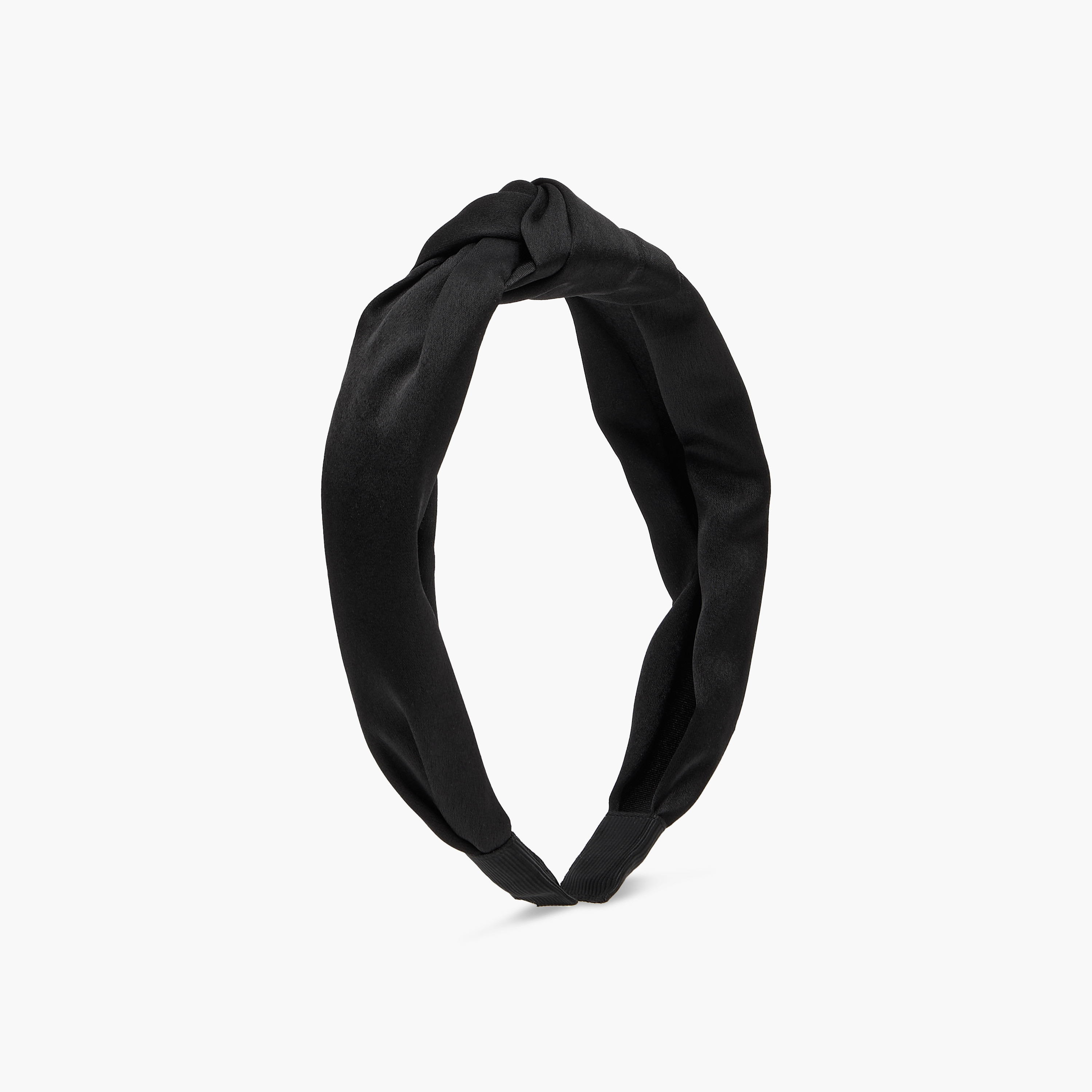 Solid Knot Detail Hairband-women-hairaccessories-bands-image-1