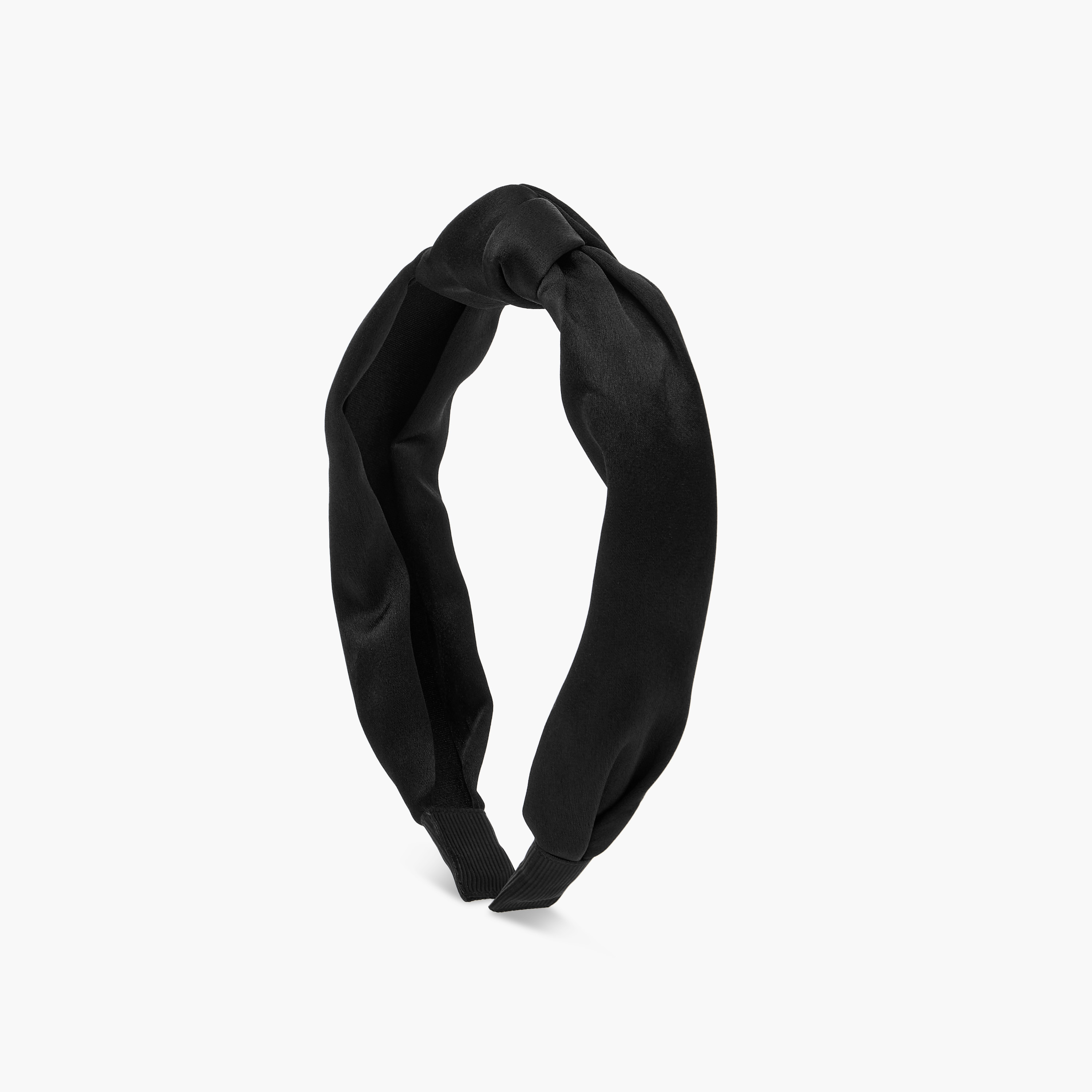 Solid Knot Detail Hairband-women-hairaccessories-bands-image-2