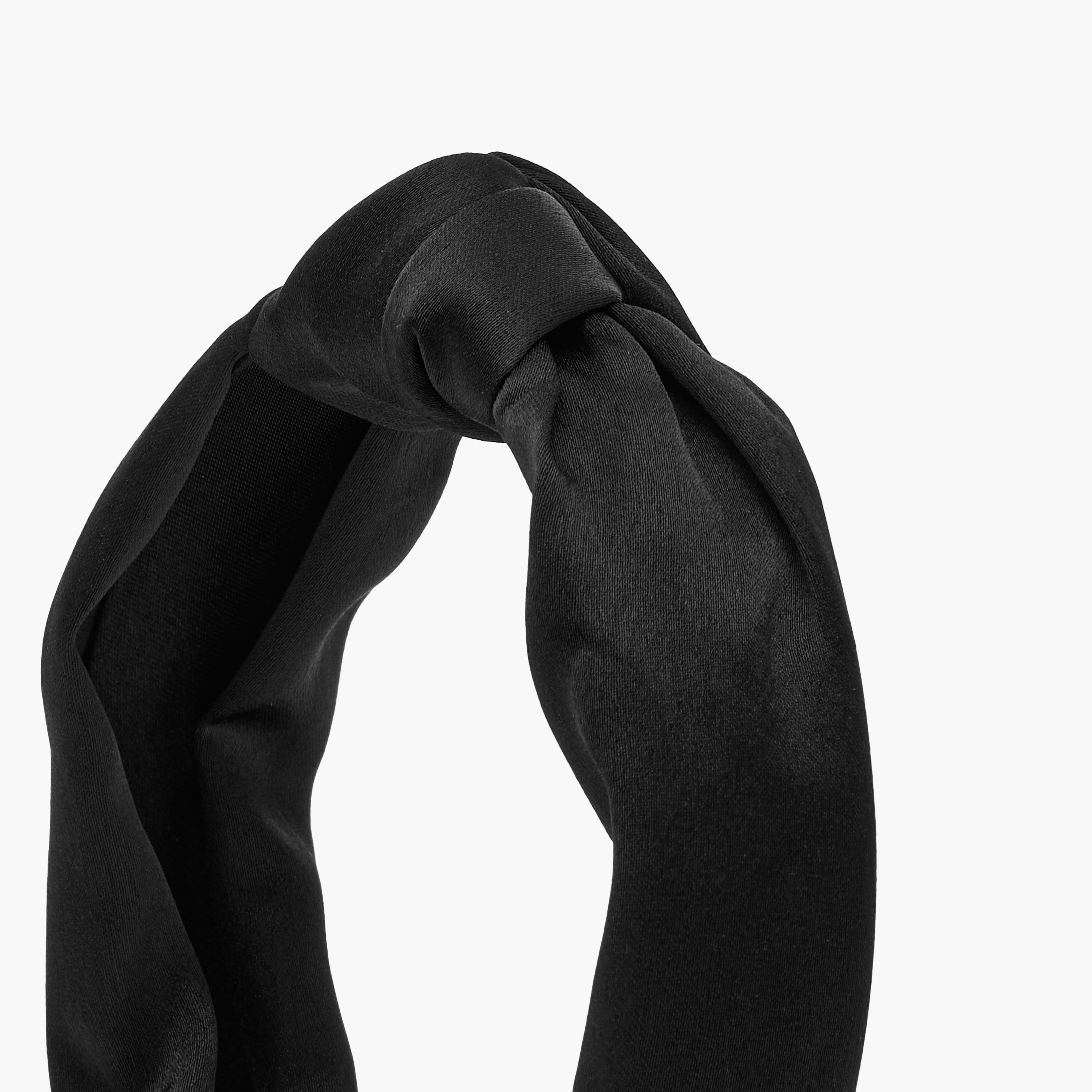 Solid Knot Detail Hairband-women-hairaccessories-bands-image-3