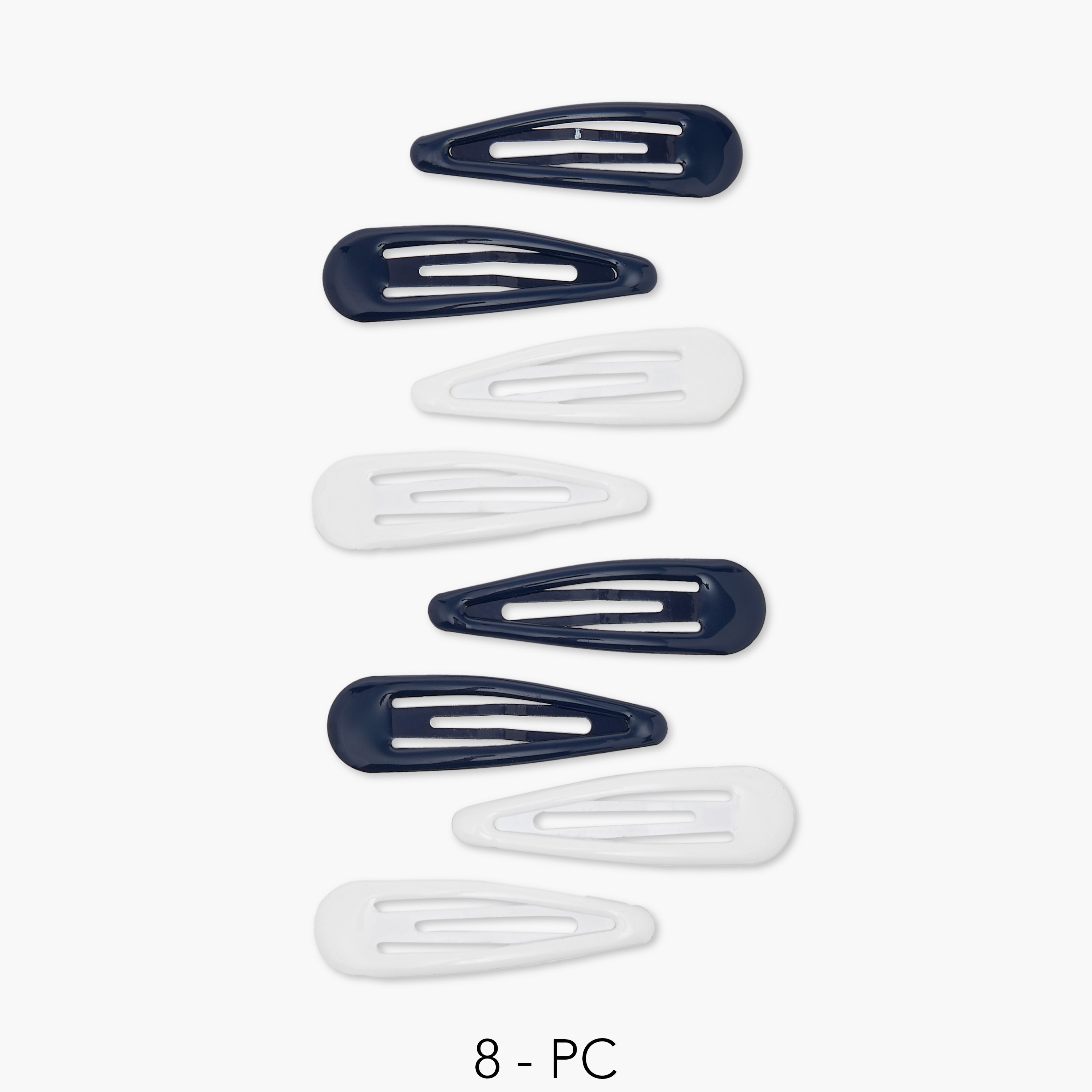 Solid Hair Clip - Set of 8-women-hairaccessories-clips-image-1