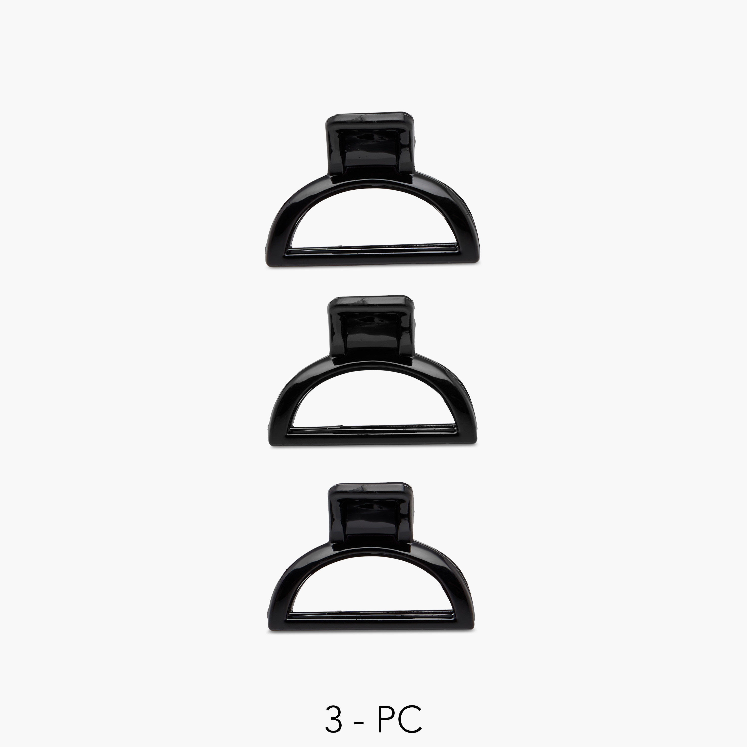 Solid Hair Clamp - Set of 3-women-hairaccessories-clamps-image-1