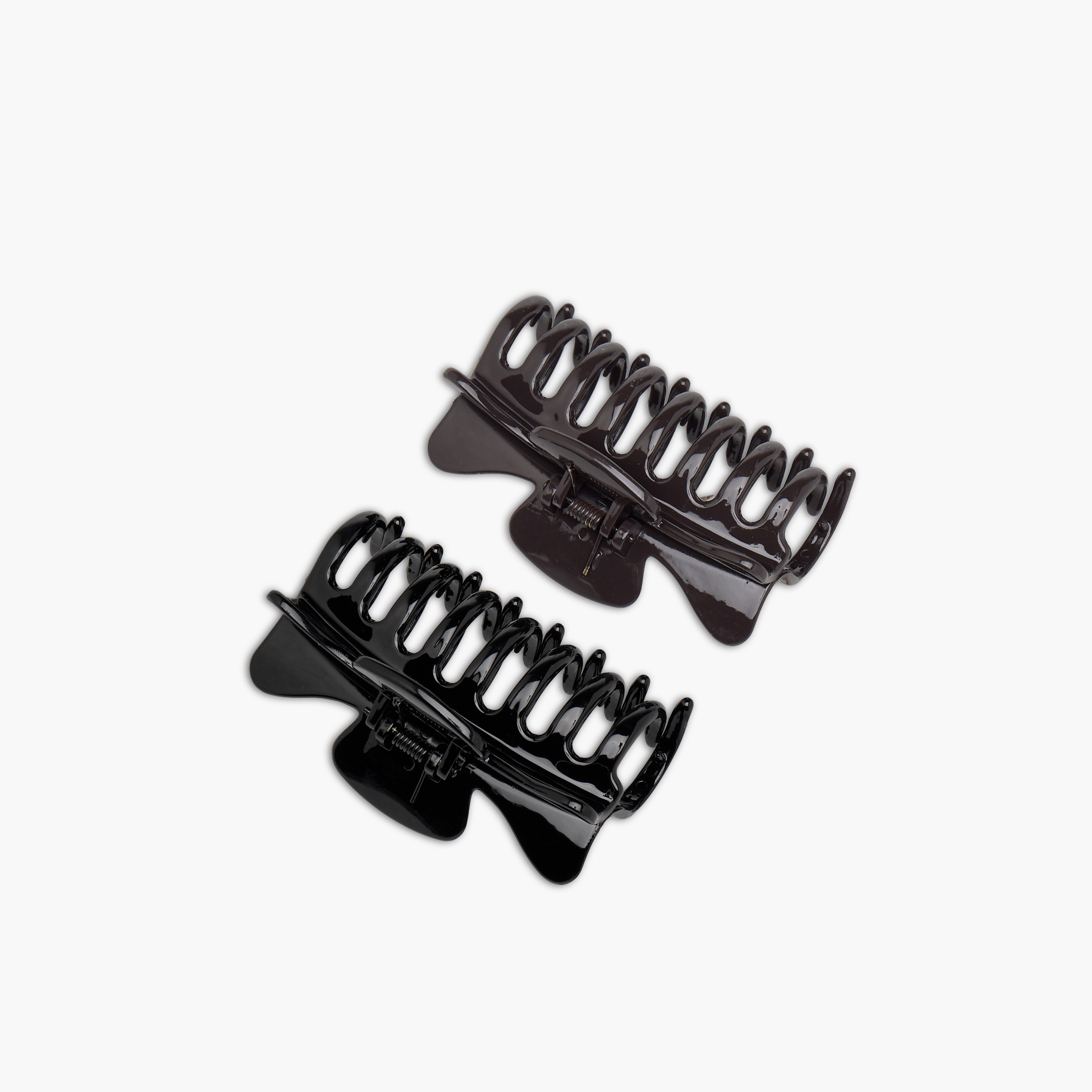 مشبك شعر سادة - طقم من قطعتين-women-hairaccessories-clamps-image-4