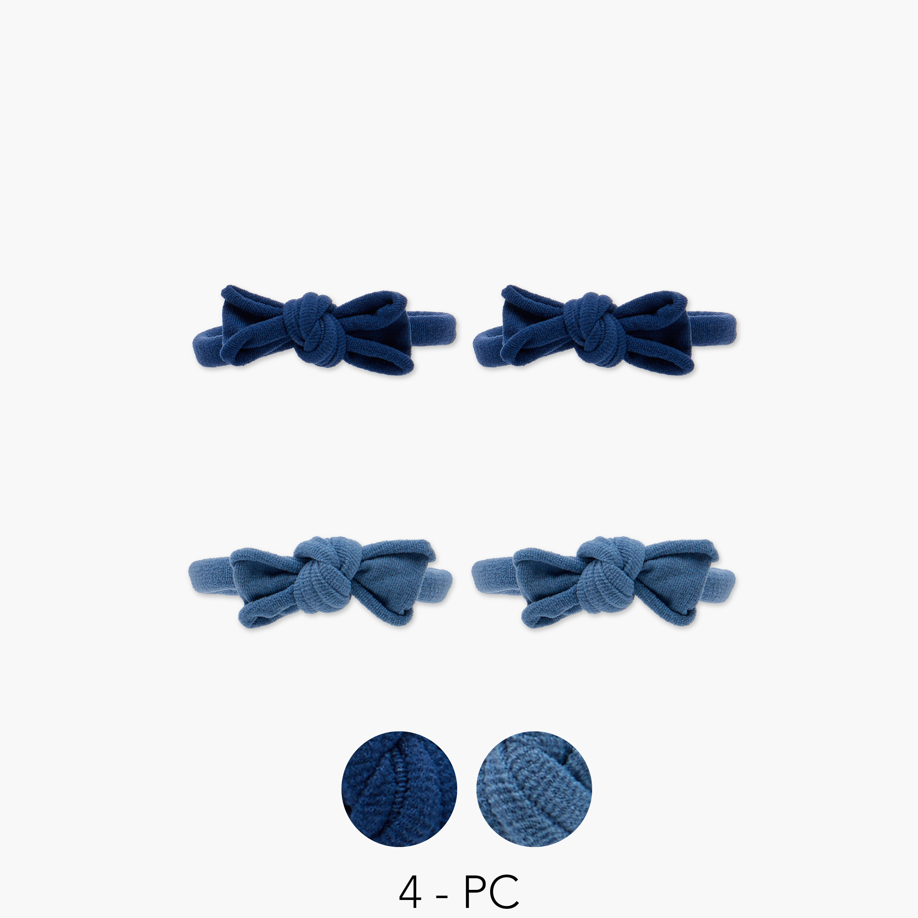 Bow Knot Hair Tie - Set of 4-women-hairaccessories-bands-image-1
