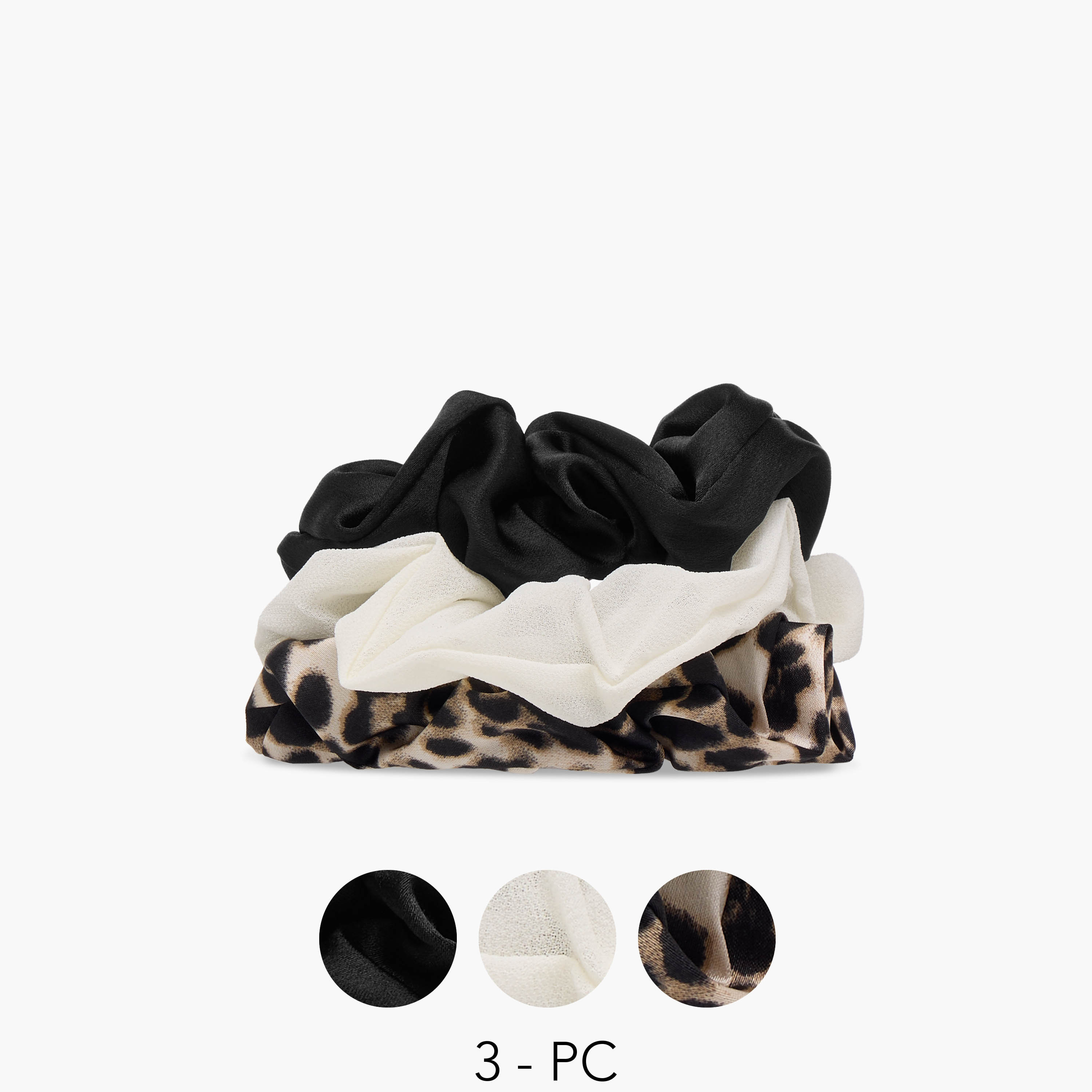 Assorted Hair Scrunchie - Set of 3-women-hairaccessories-scrunchies-image-1