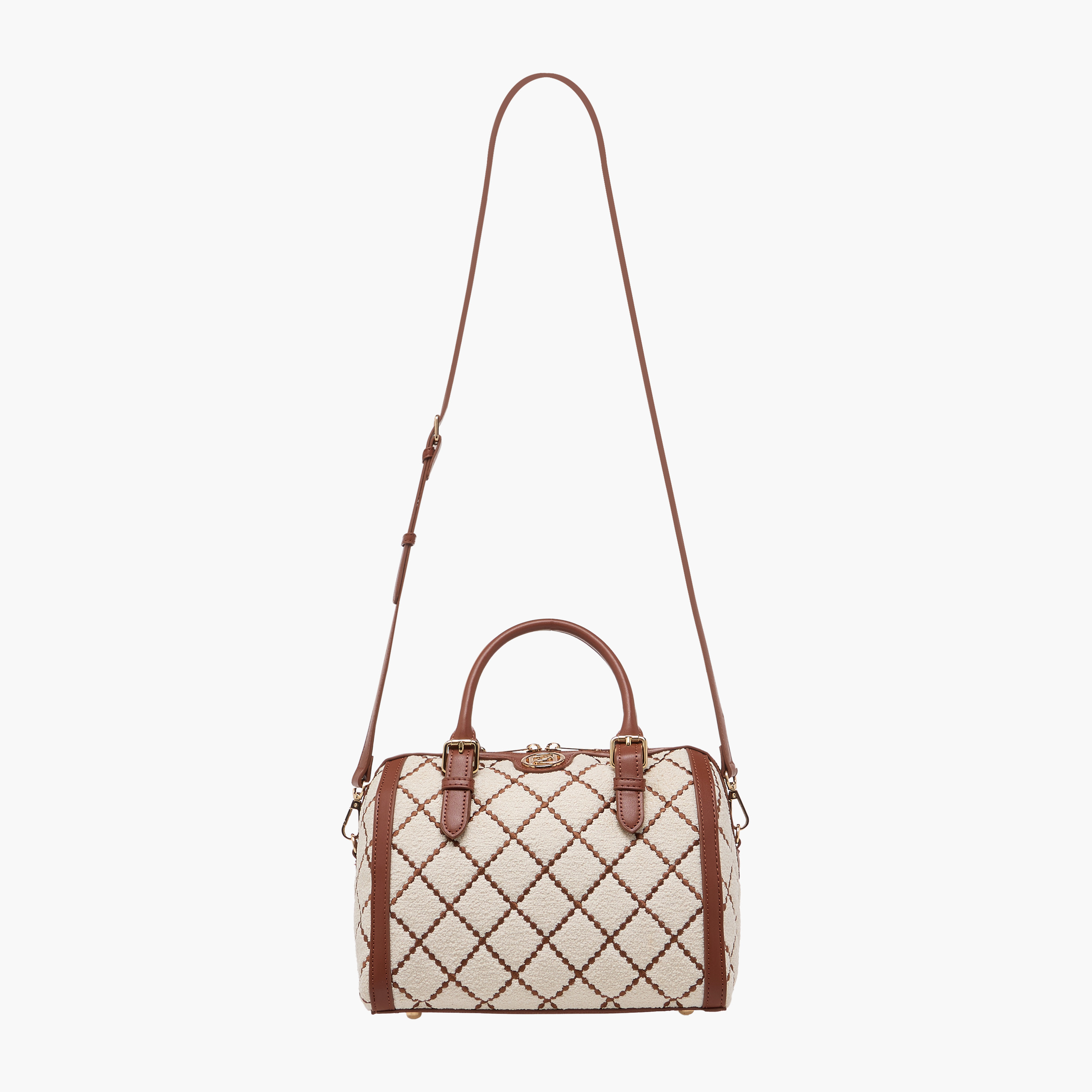 Paprika Quilted Tote Bag with Zip Closure-women-bagsandwallets-handbags-image-3