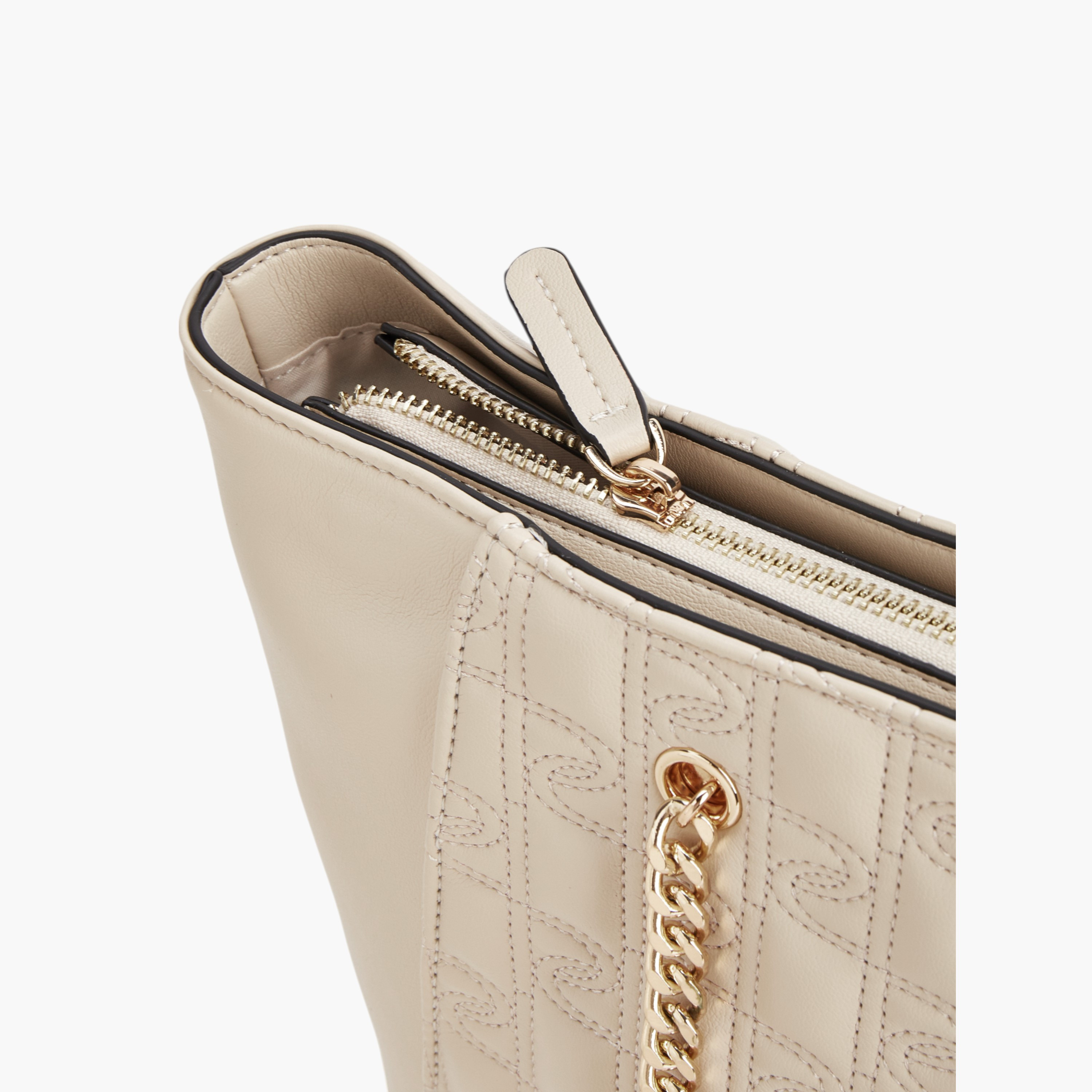 شنطة توتي بتفاصيل درزات وحزام سلسلة مزدوج وسحاب إغلاق من بابريكا-women-bagsandwallets-handbags-image-4