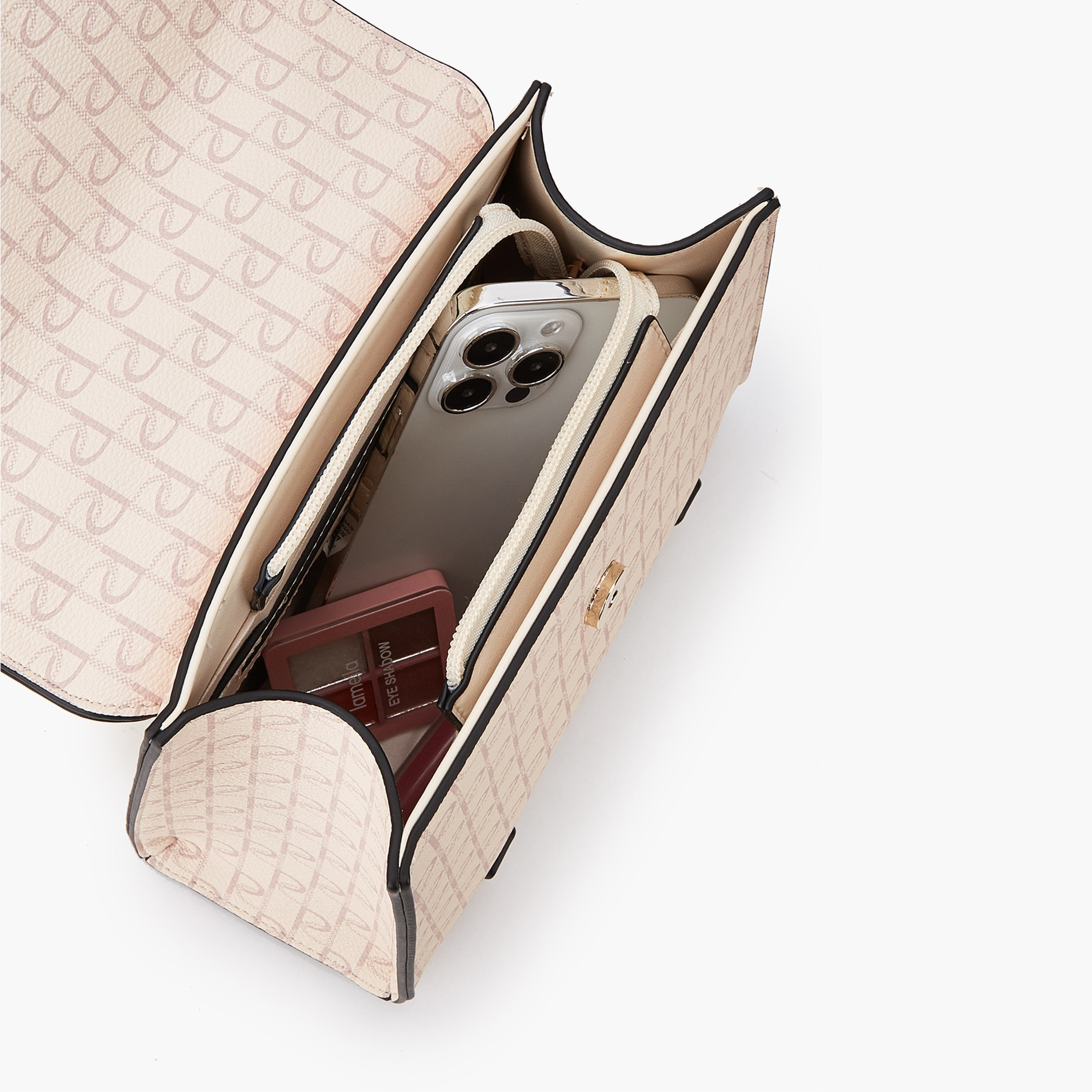 شنطة ساتشيل بزر إغلاق وطبعات مونوجرام من بابريكا-women-bagsandwallets-handbags-image-7