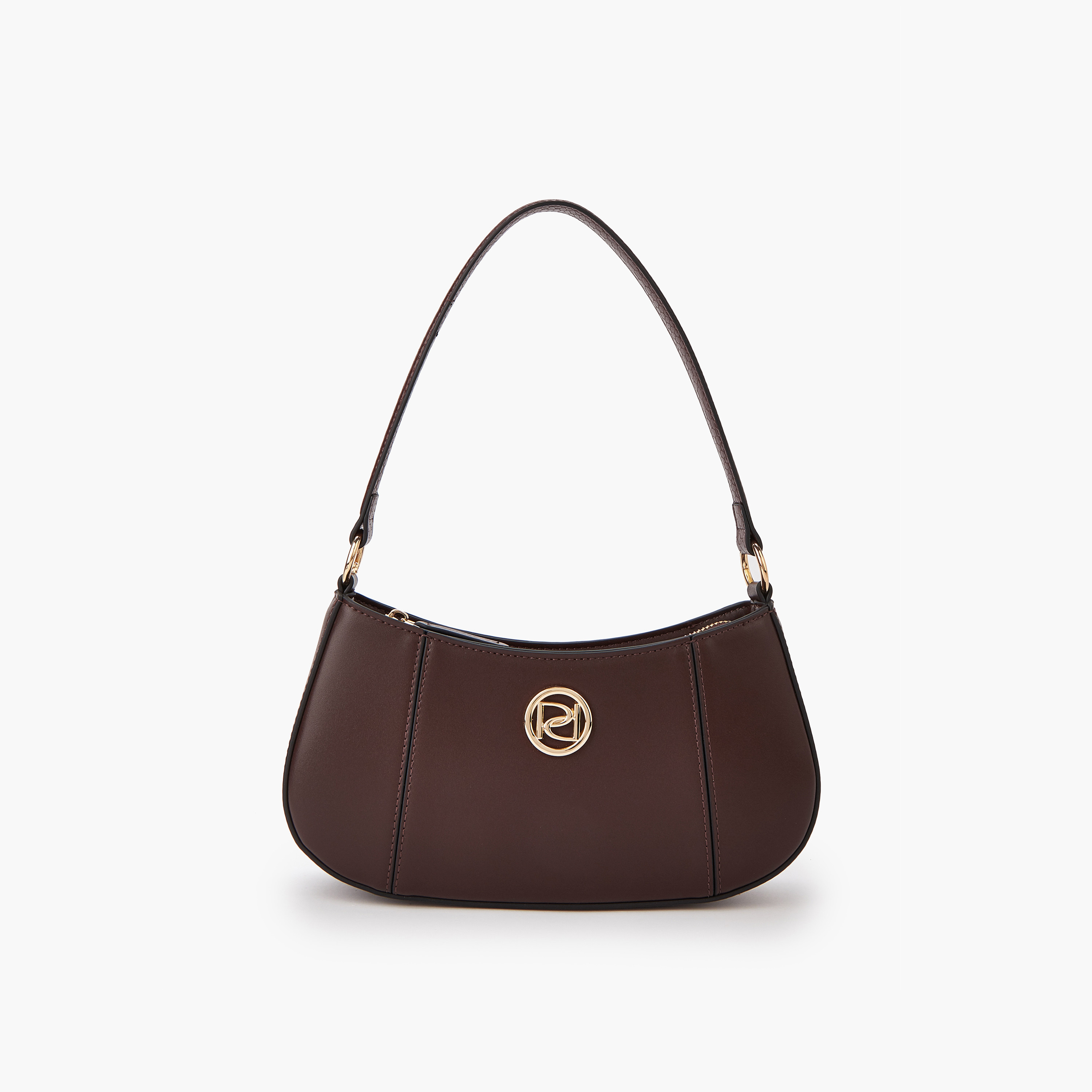 شنطة كتف سادة بسحاب إغلاق وحزام قابل للفصل من بابريكا-women-bagsandwallets-handbags-image-1