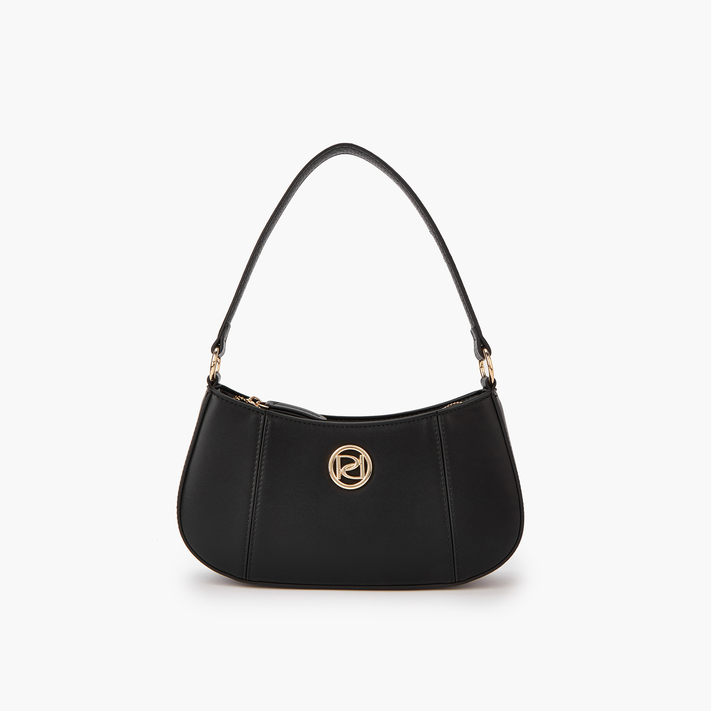 Paprika Solid Shoulder Bag with Detachable Strap and Zip Closure-women-bagsandwallets-handbags-image-1