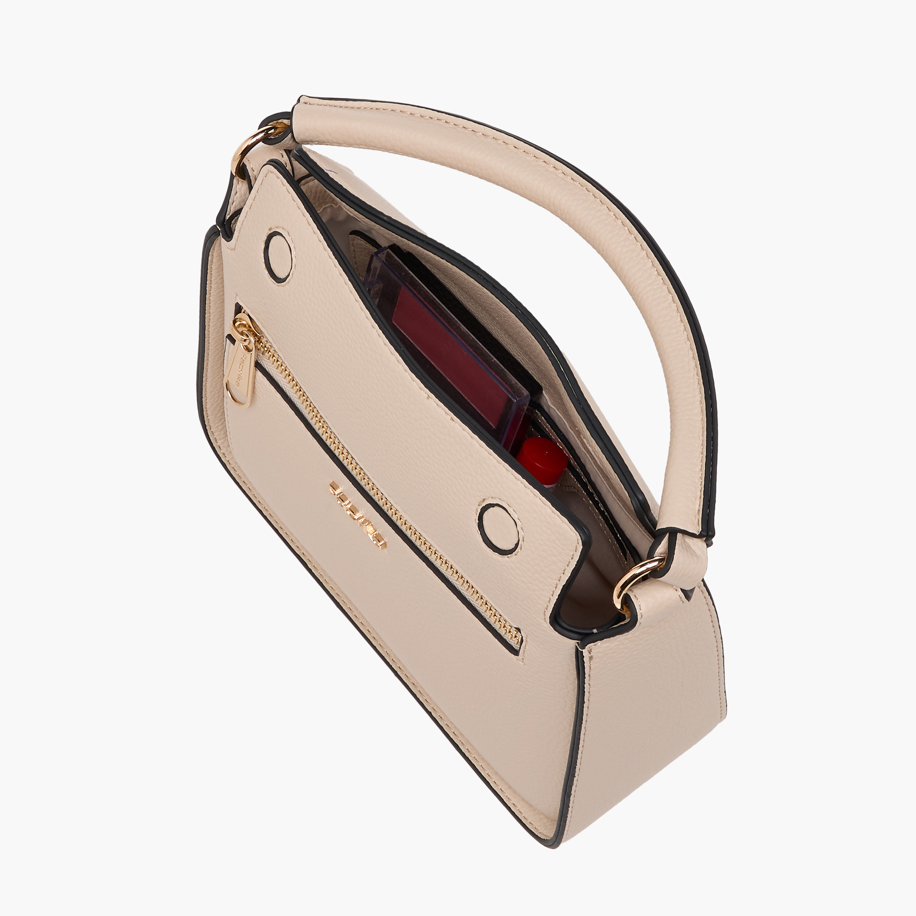 Paprika Textured Crossbody Bag with Detachable Strap and Button Closure-women-bagsandwallets-handbags-image-10