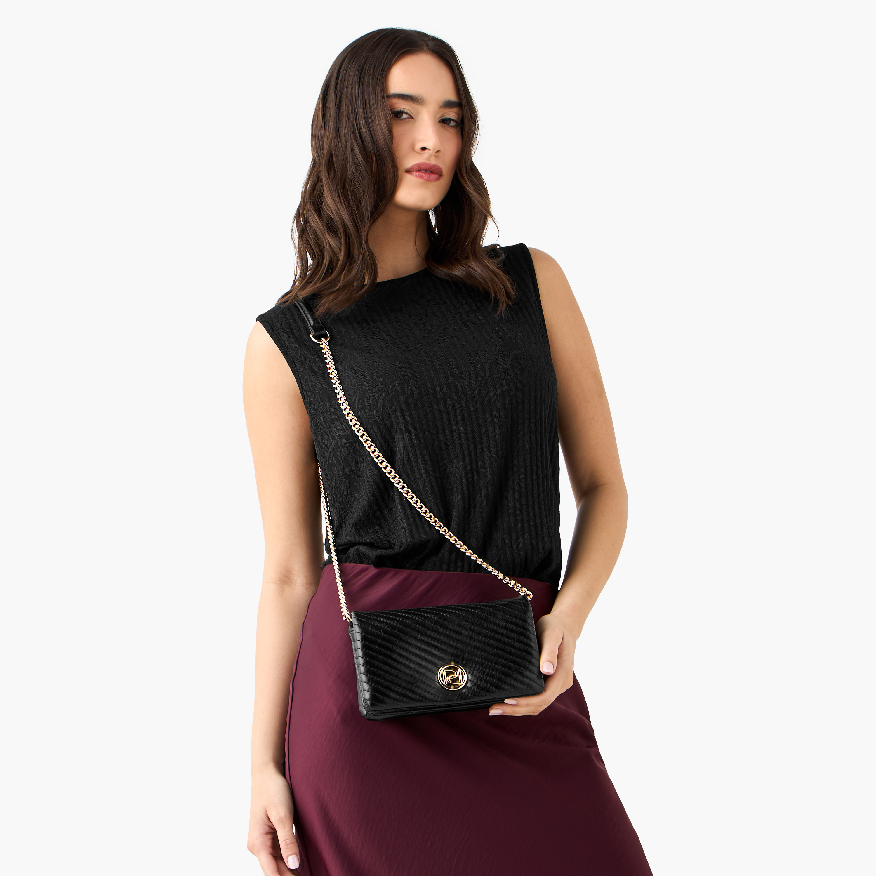 شنطة كروس بودي مبطنة بحزام سلسلة من بابريكا-women-bagsandwallets-handbags-image-2