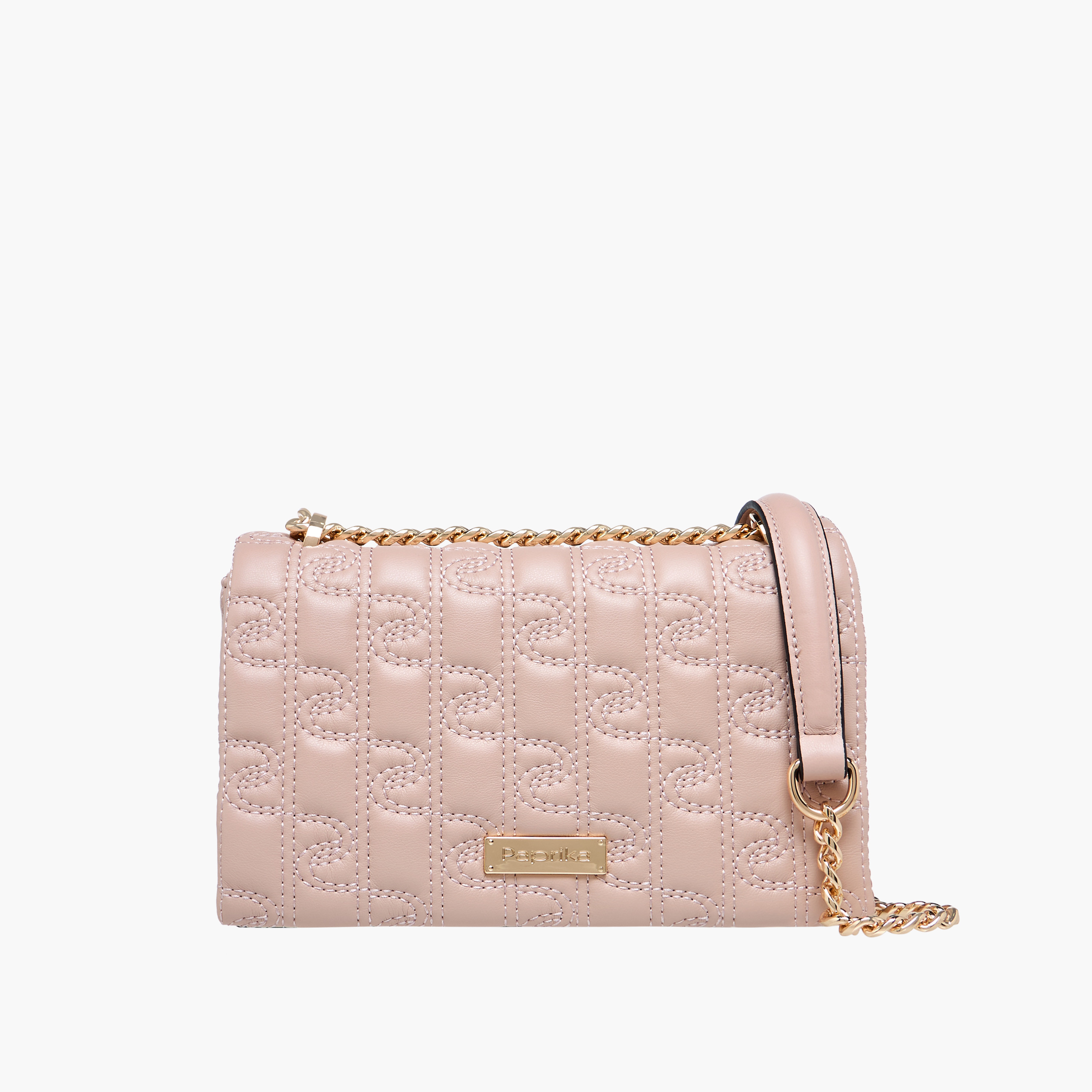 شنطة كروس بودي منقوشة بحزام سلسلة من بابريكا-women-bagsandwallets-handbags-image-1