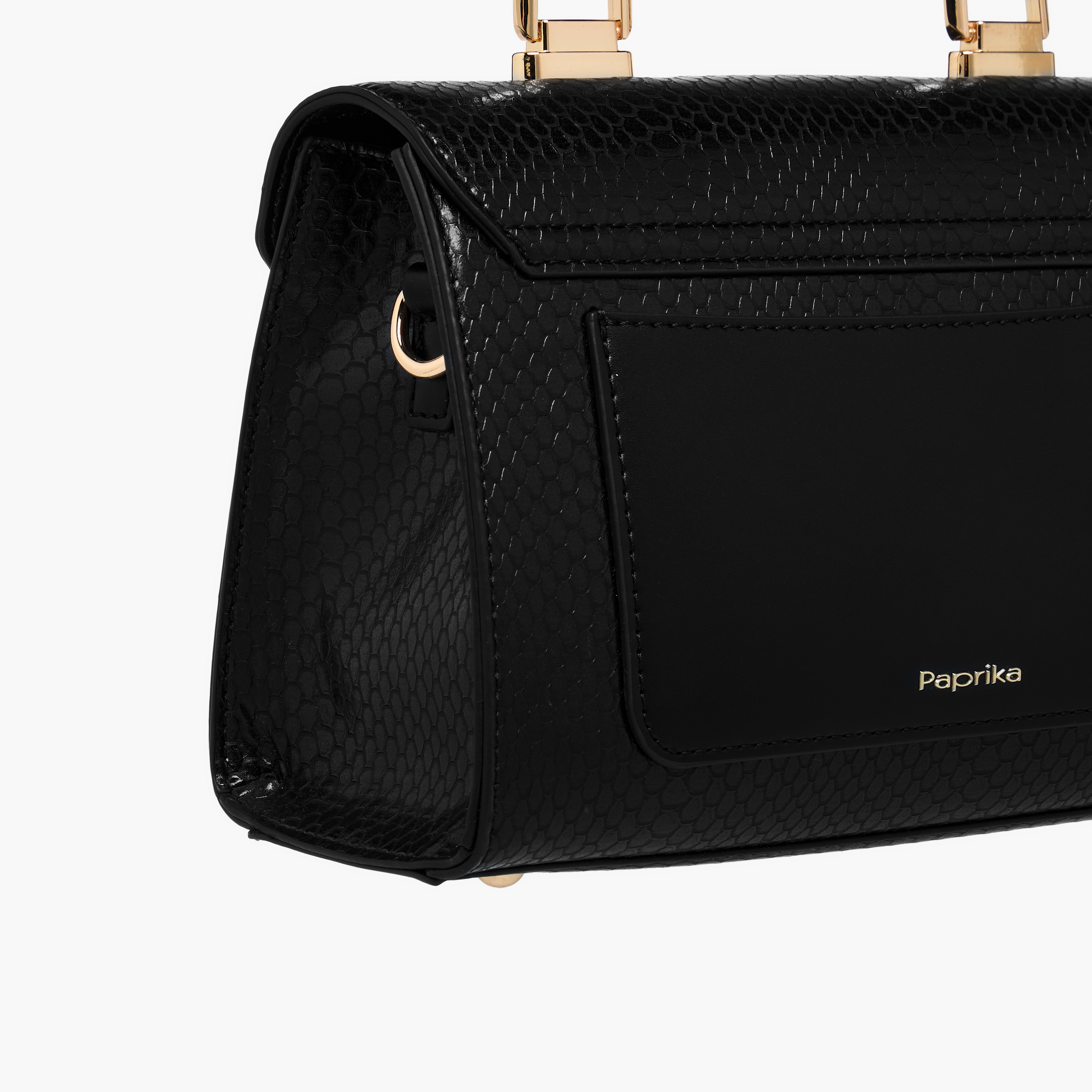 شنطة كروس بودي بارزة الملمس بحزام قابل للتعديل وطية إغلاق من بابريكا-women-bagsandwallets-handbags-image-6
